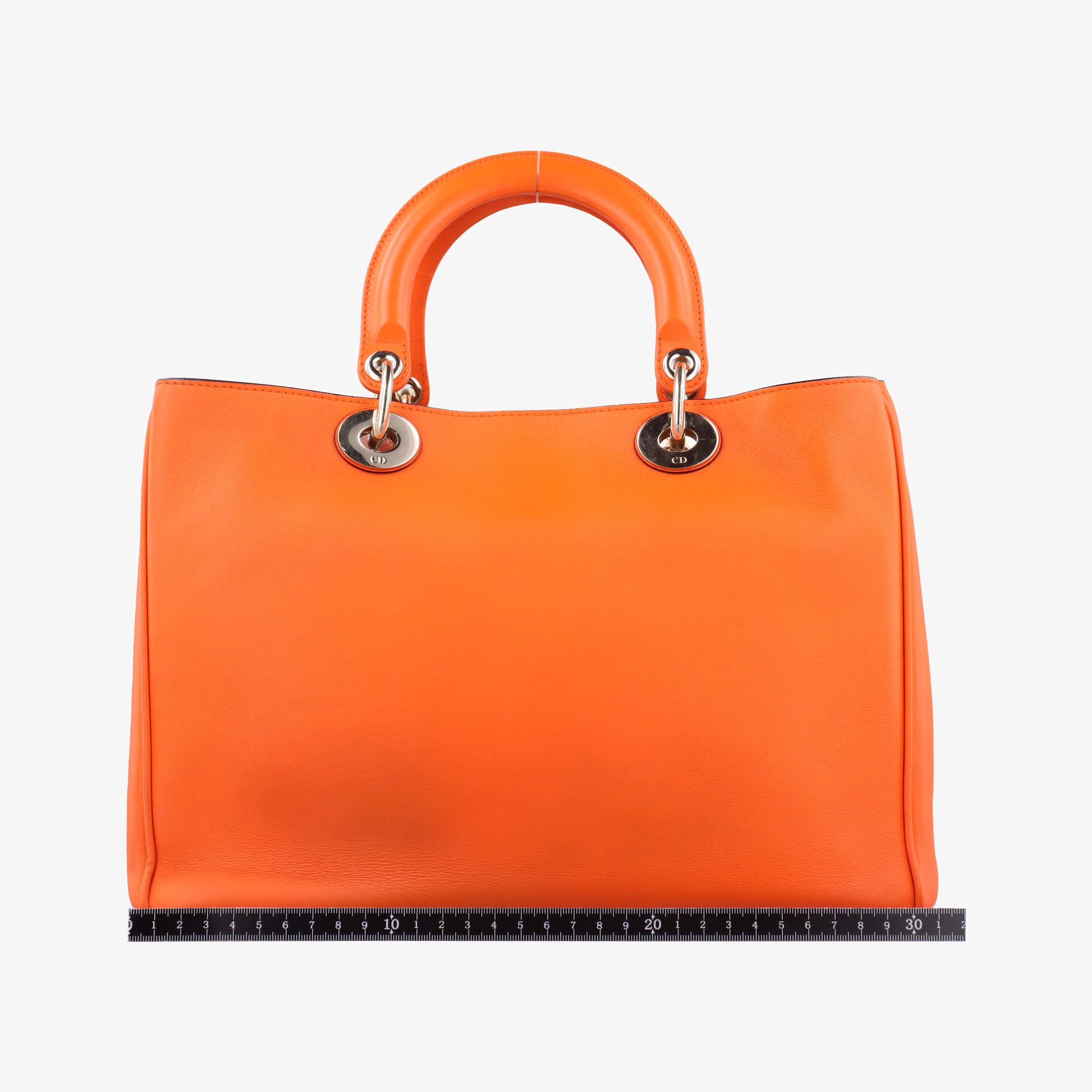 Diorissimo Orange Leather 19-MA-0172ディオリッシモ オレンジ レザー 19-MA-0172