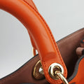 Diorissimo Orange Leather 19-MA-0172ディオリッシモ オレンジ レザー 19-MA-0172