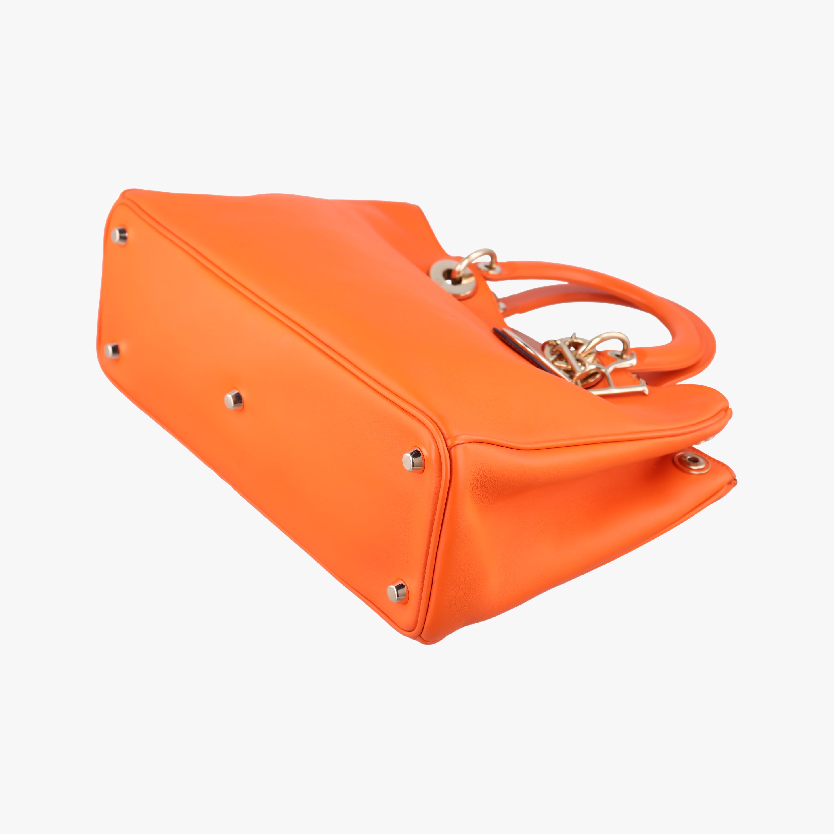 Diorissimo Orange Leather 19-MA-0172ディオリッシモ オレンジ レザー 19-MA-0172