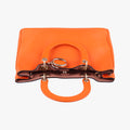 Diorissimo Orange Leather 19-MA-0172ディオリッシモ オレンジ レザー 19-MA-0172