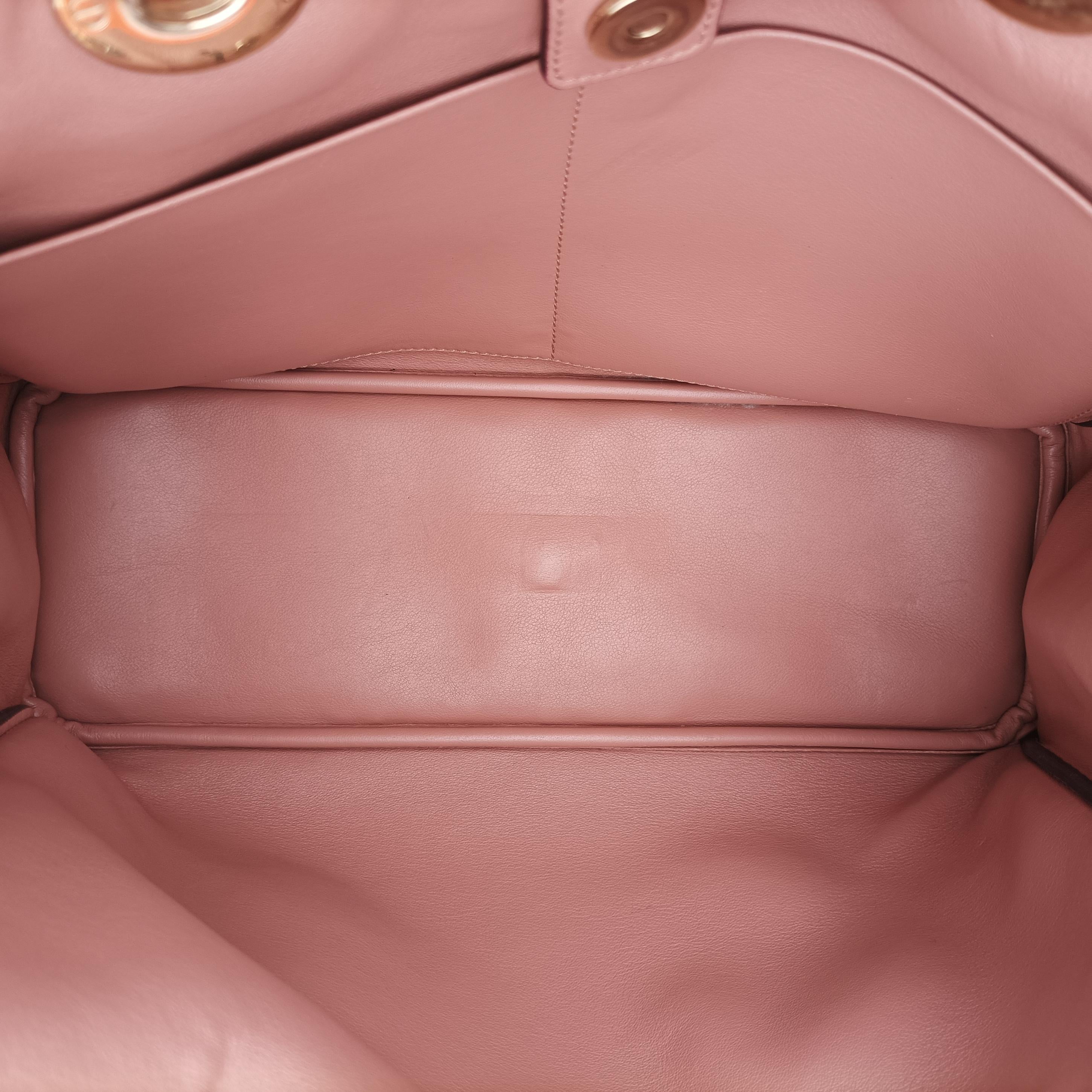 Diorissimo Orange Leather 19-MA-0172ディオリッシモ オレンジ レザー 19-MA-0172