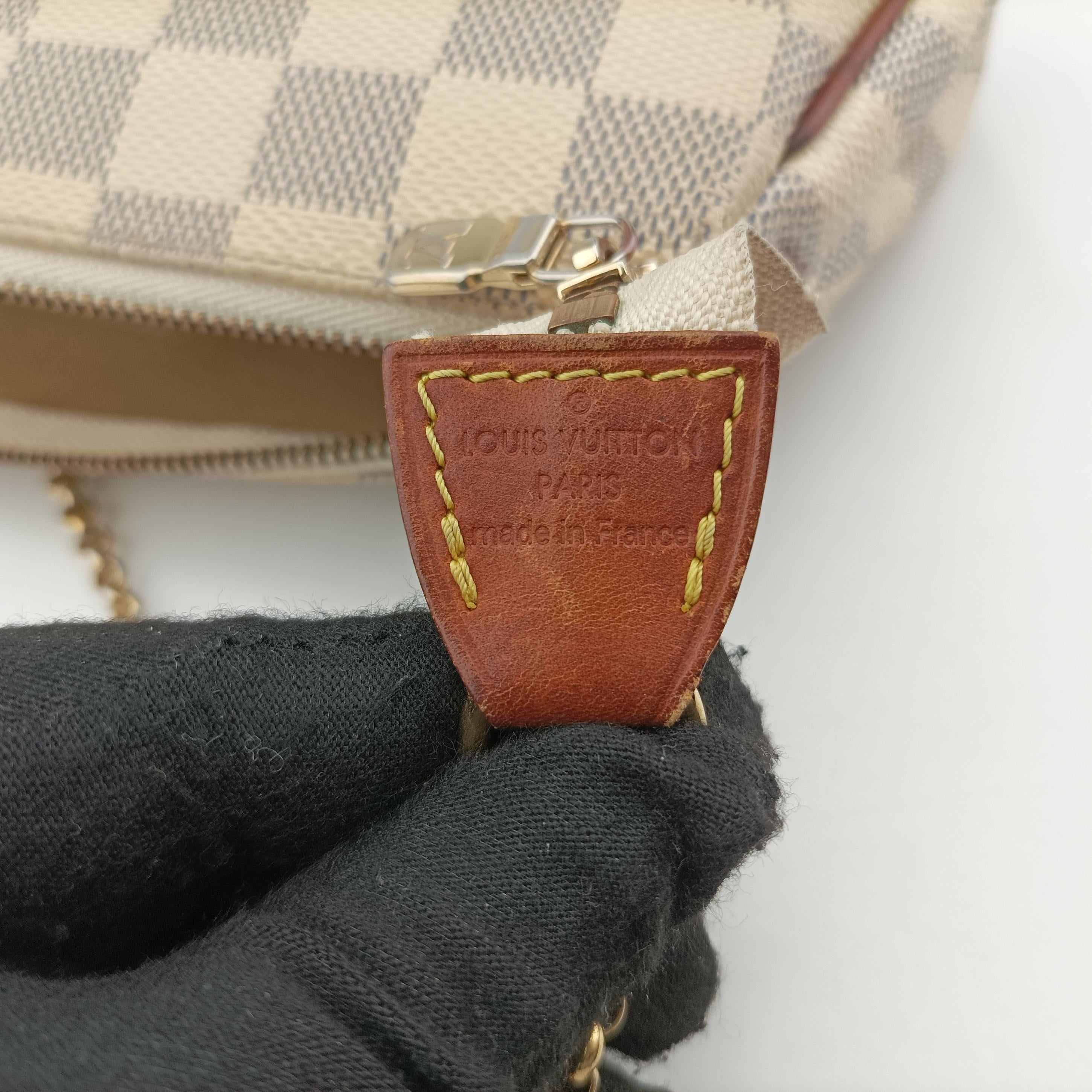 EVA AZUR Damier Canvas N55214 DU4120エヴァ アズール ダミエキャンバス N55214 DU4120