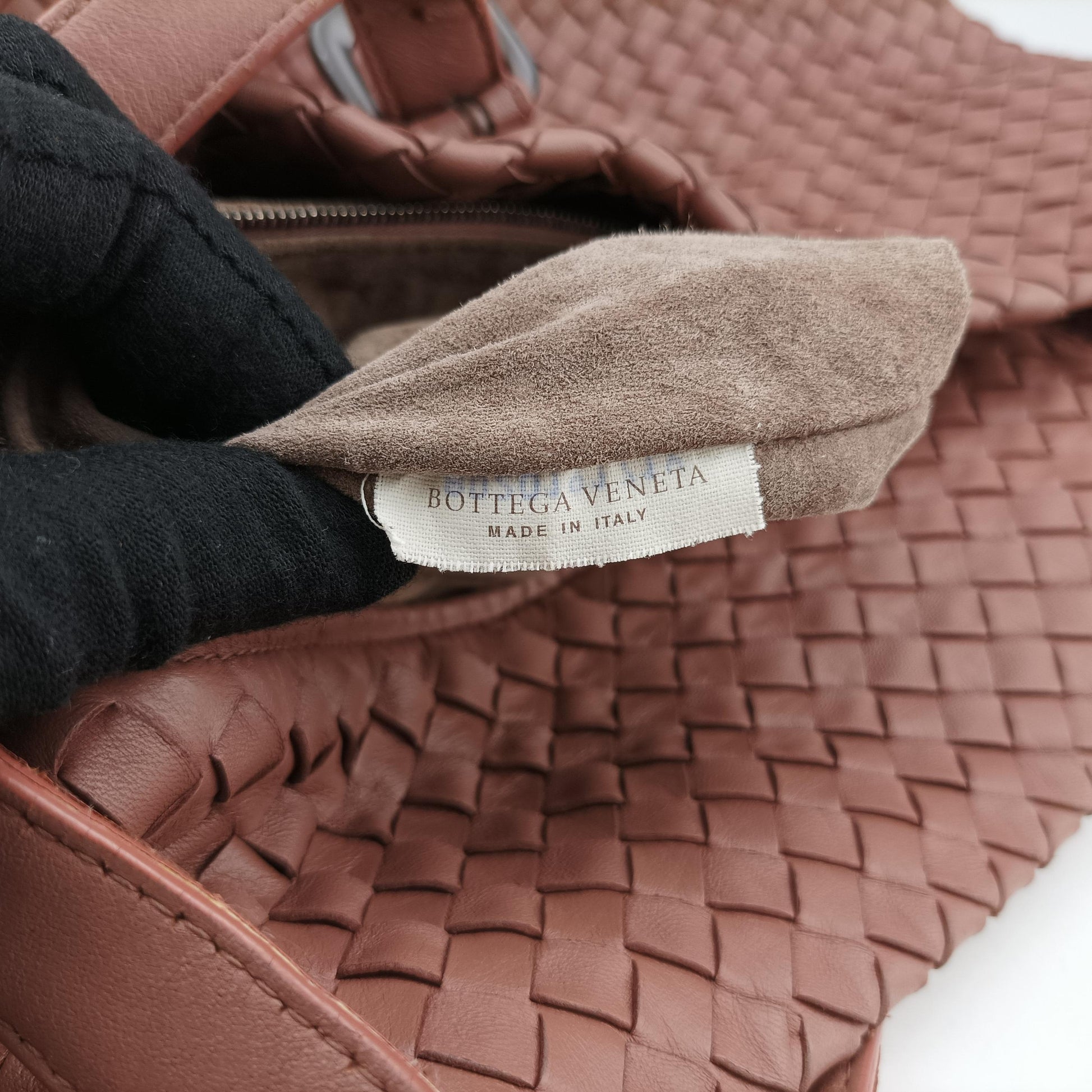 Cesta Intrecciato Pink lambskin B02019171Vセスタ イントレチャート ピンク ラムスキン B02019171V