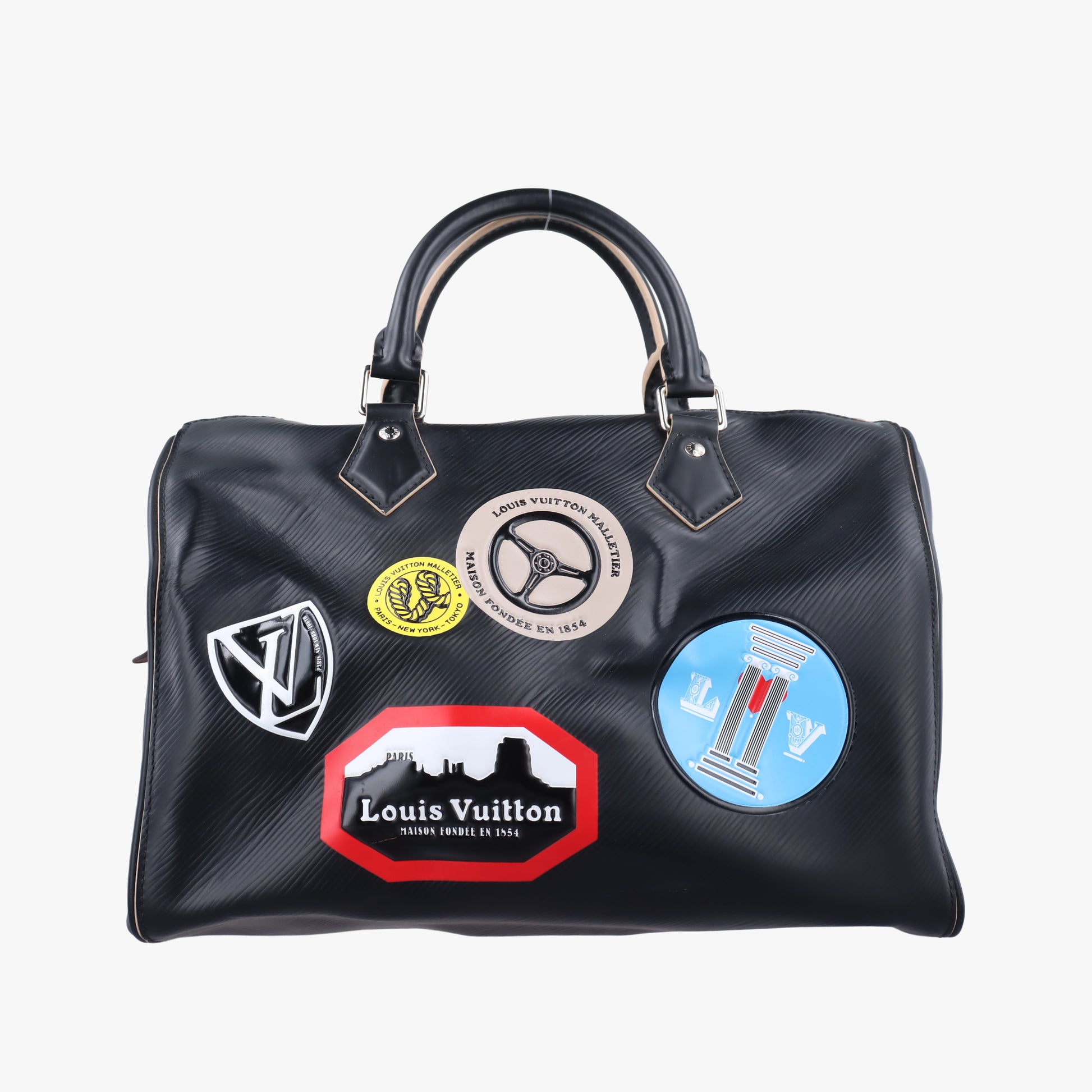 World Tour Speedy 30 Black×multicolor Epi M51987 FO3106ワールドツアー スピーディ 30 ブラック×マルチカラー エピ M51987 FO3106