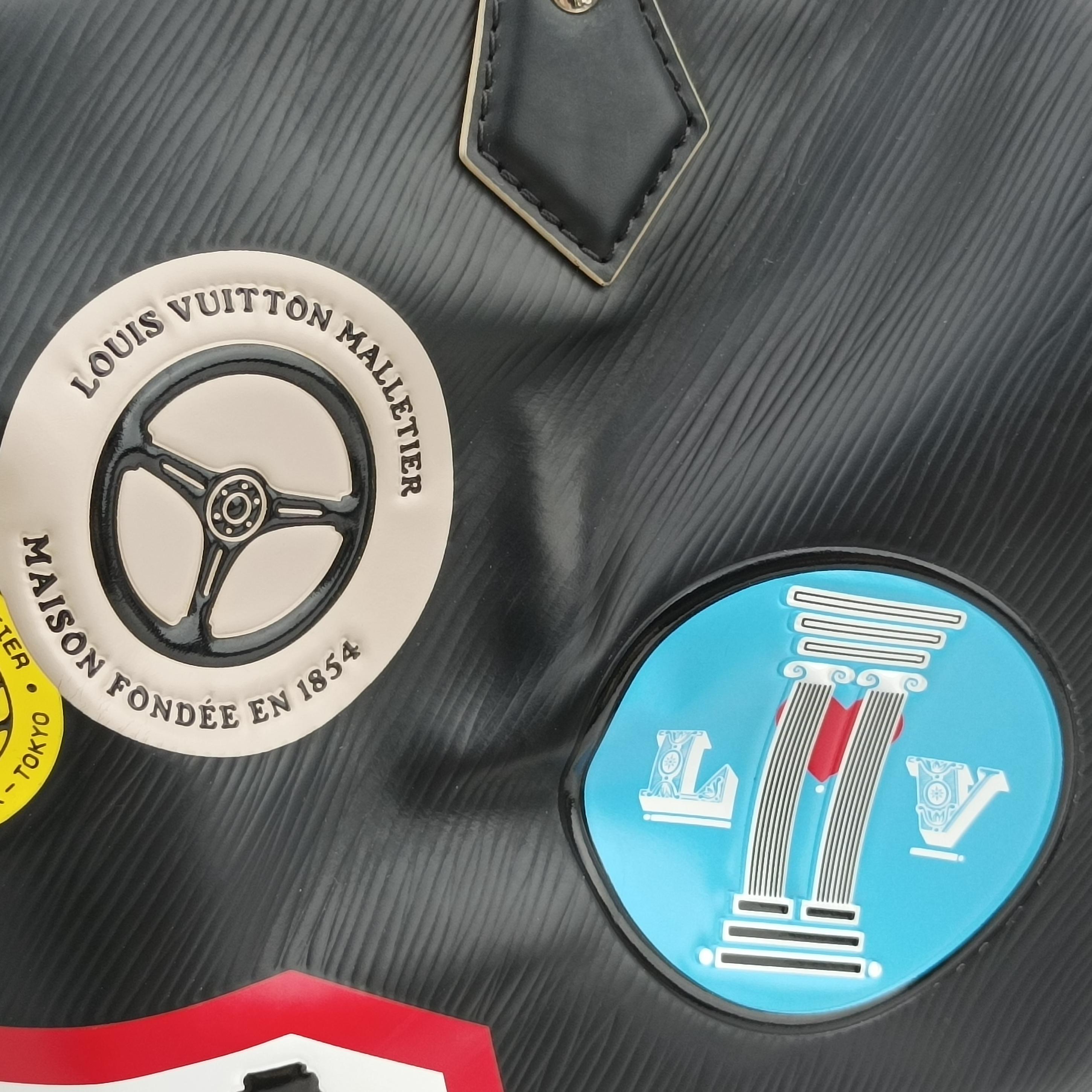 World Tour Speedy 30 Black×multicolor Epi M51987 FO3106ワールドツアー スピーディ 30 ブラック×マルチカラー エピ M51987 FO3106