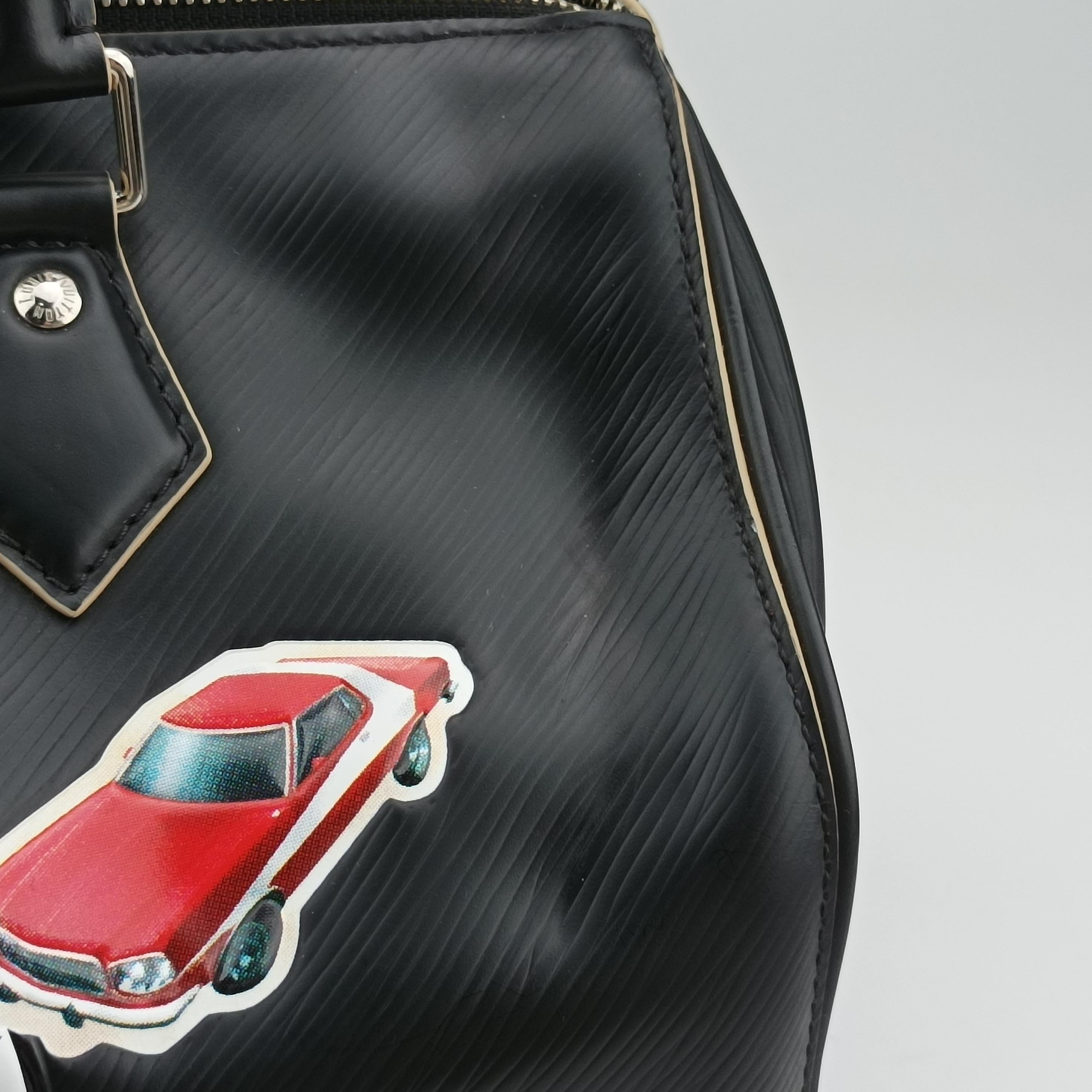 World Tour Speedy 30 Black×multicolor Epi M51987 FO3106ワールドツアー スピーディ 30 ブラック×マルチカラー エピ M51987 FO3106