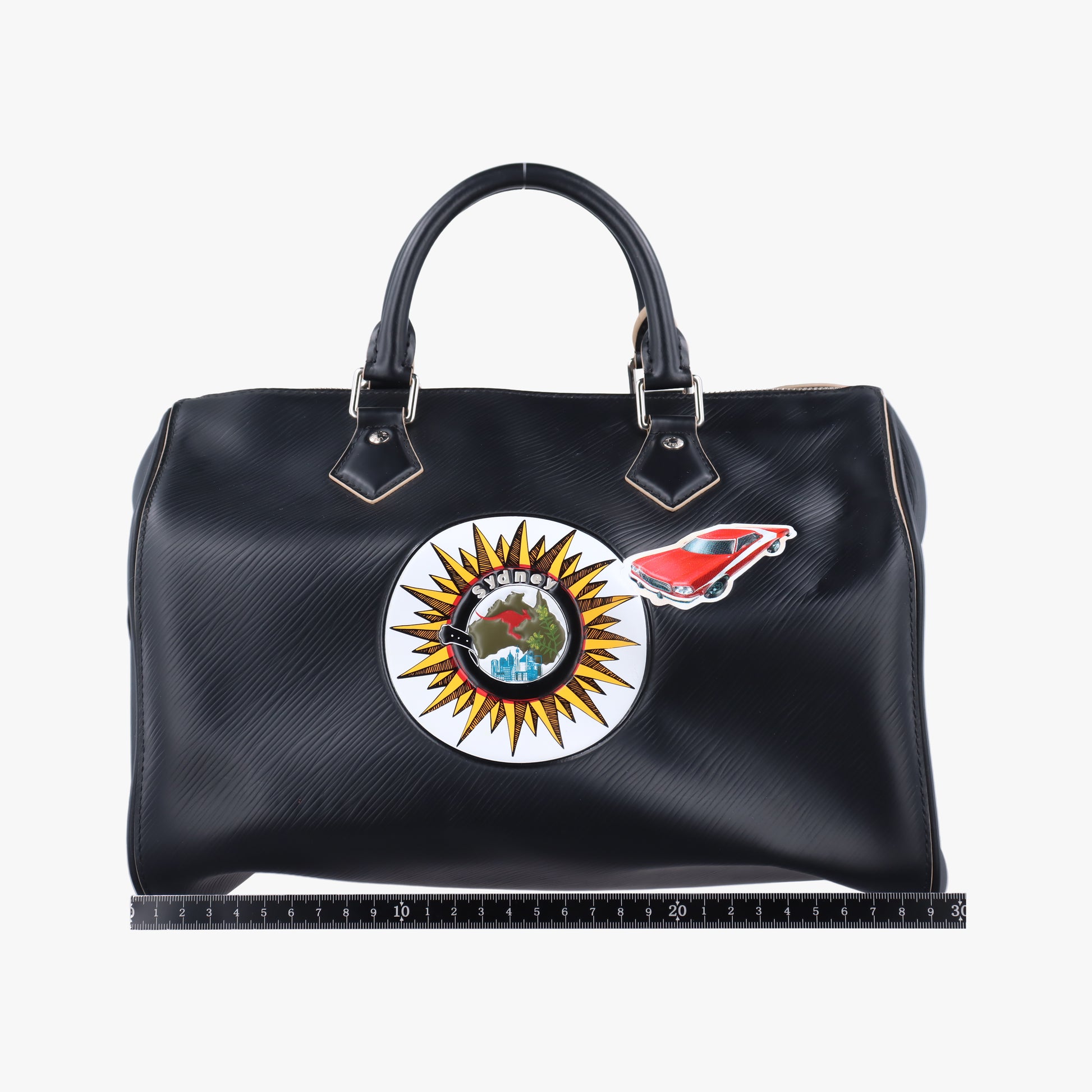 World Tour Speedy 30 Black×multicolor Epi M51987 FO3106ワールドツアー スピーディ 30 ブラック×マルチカラー エピ M51987 FO3106