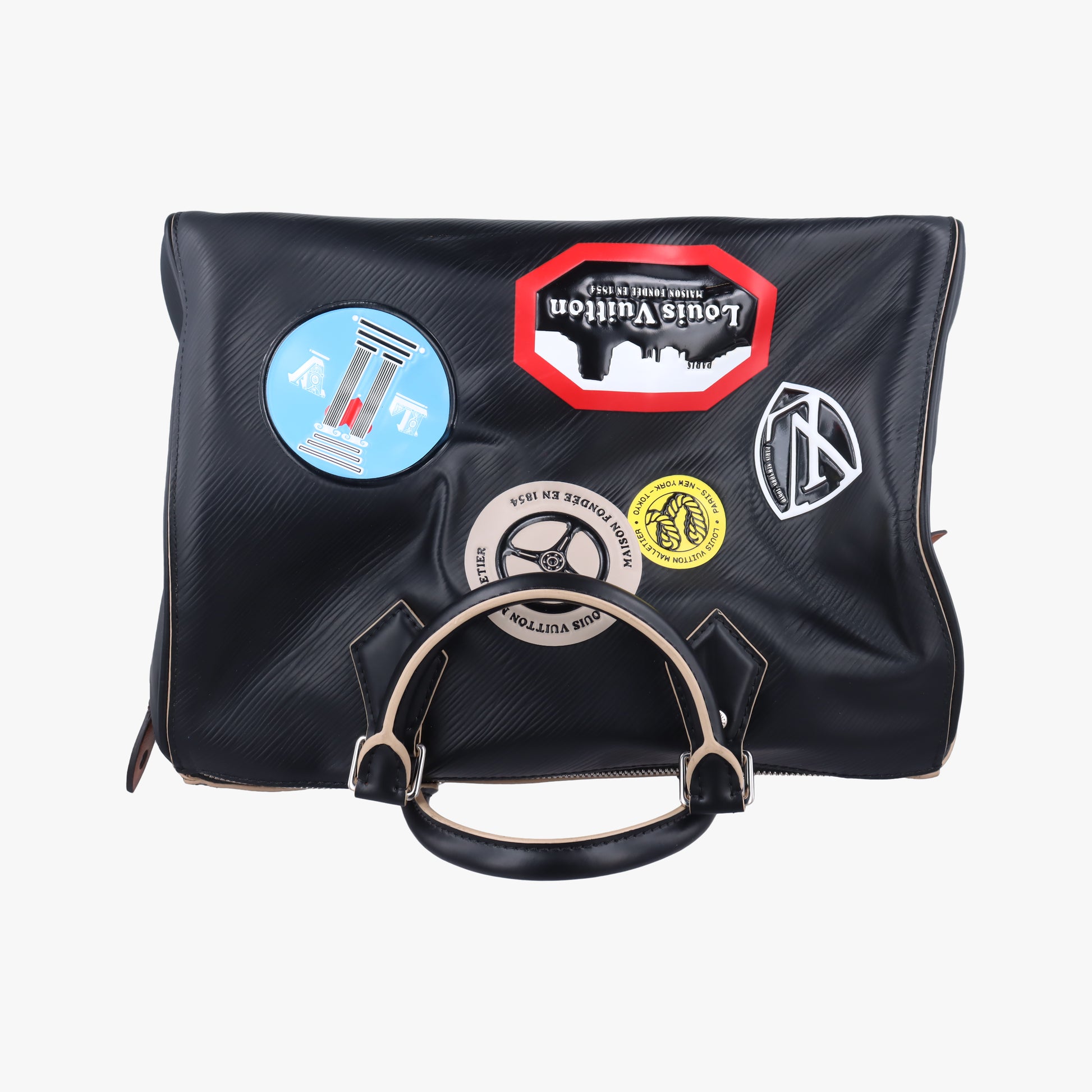 World Tour Speedy 30 Black×multicolor Epi M51987 FO3106ワールドツアー スピーディ 30 ブラック×マルチカラー エピ M51987 FO3106