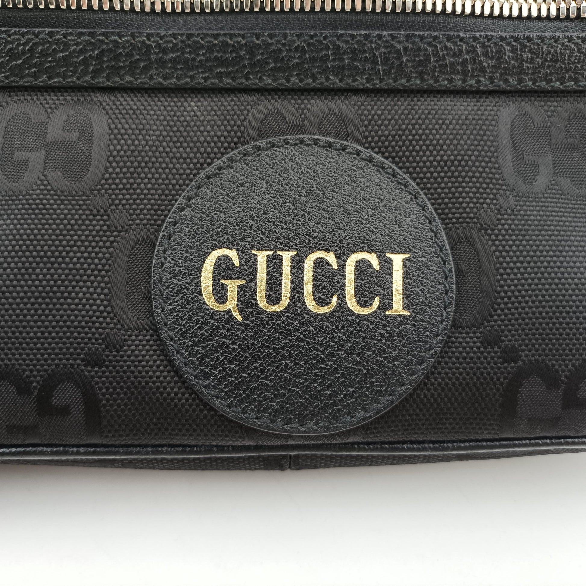 Gucci Off the Grid Belt Bag Black canvas x leather 631341 E040280156グッチ オフ ザ グリッド ベルトバッグ ブラック キャンバス×レザー 631341 E040280156