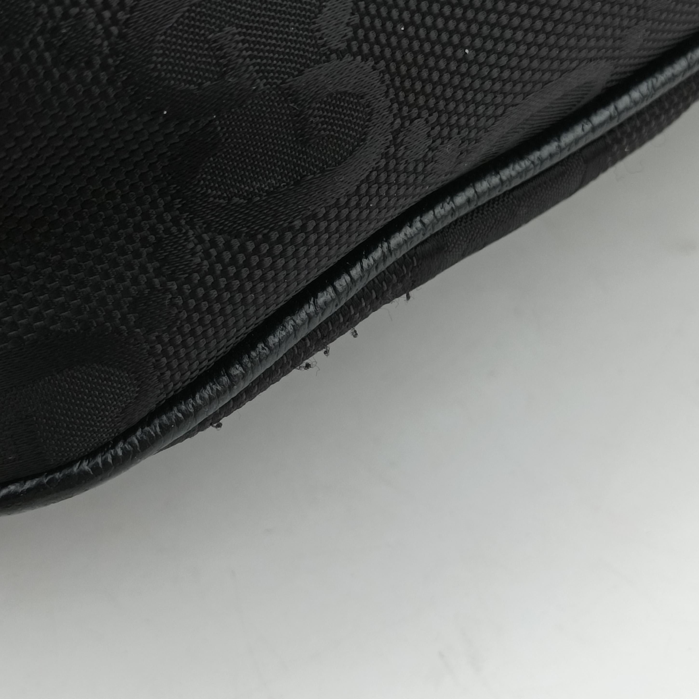 Gucci Off the Grid Belt Bag Black canvas x leather 631341 E040280156グッチ オフ ザ グリッド ベルトバッグ ブラック キャンバス×レザー 631341 E040280156