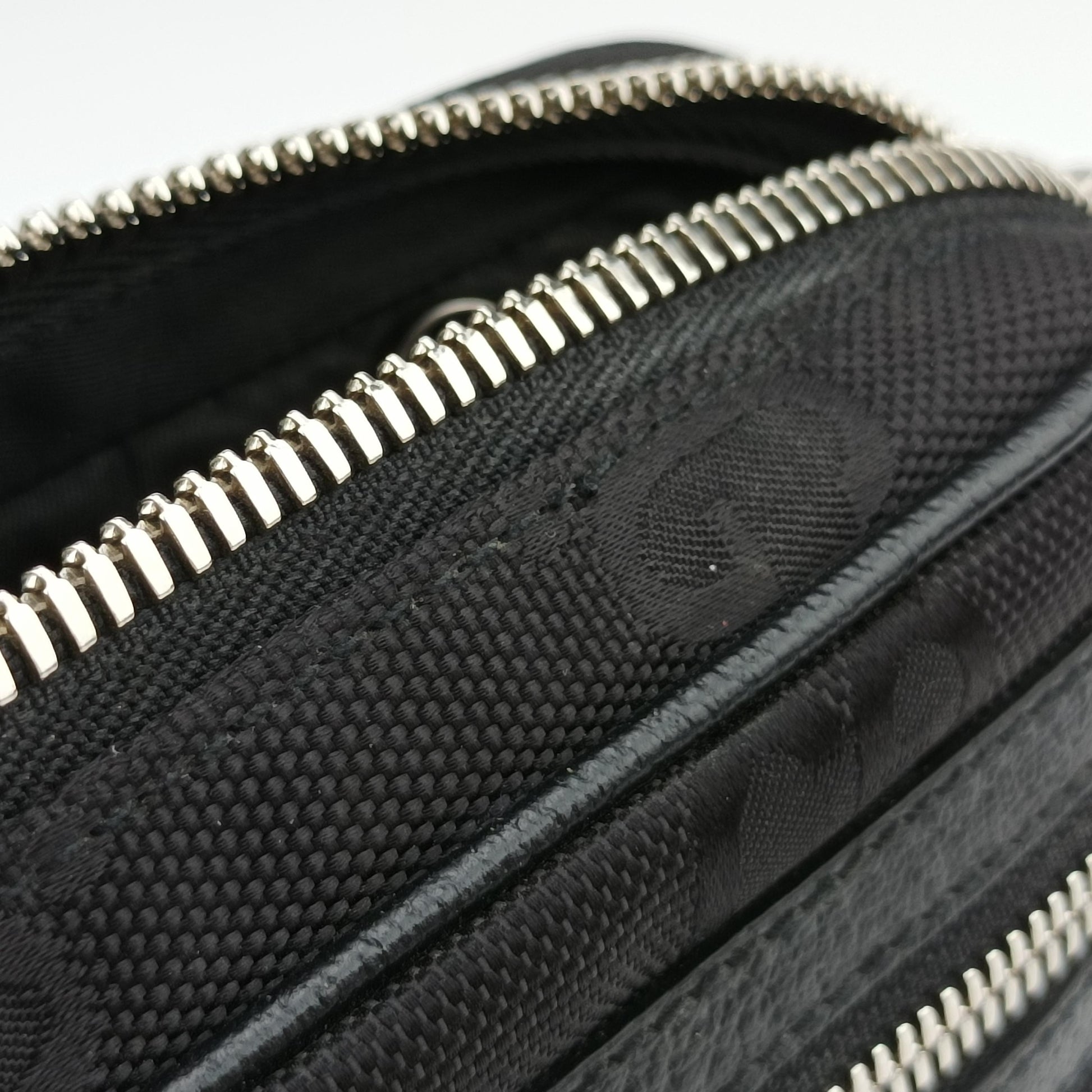 Gucci Off the Grid Belt Bag Black canvas x leather 631341 E040280156グッチ オフ ザ グリッド ベルトバッグ ブラック キャンバス×レザー 631341 E040280156