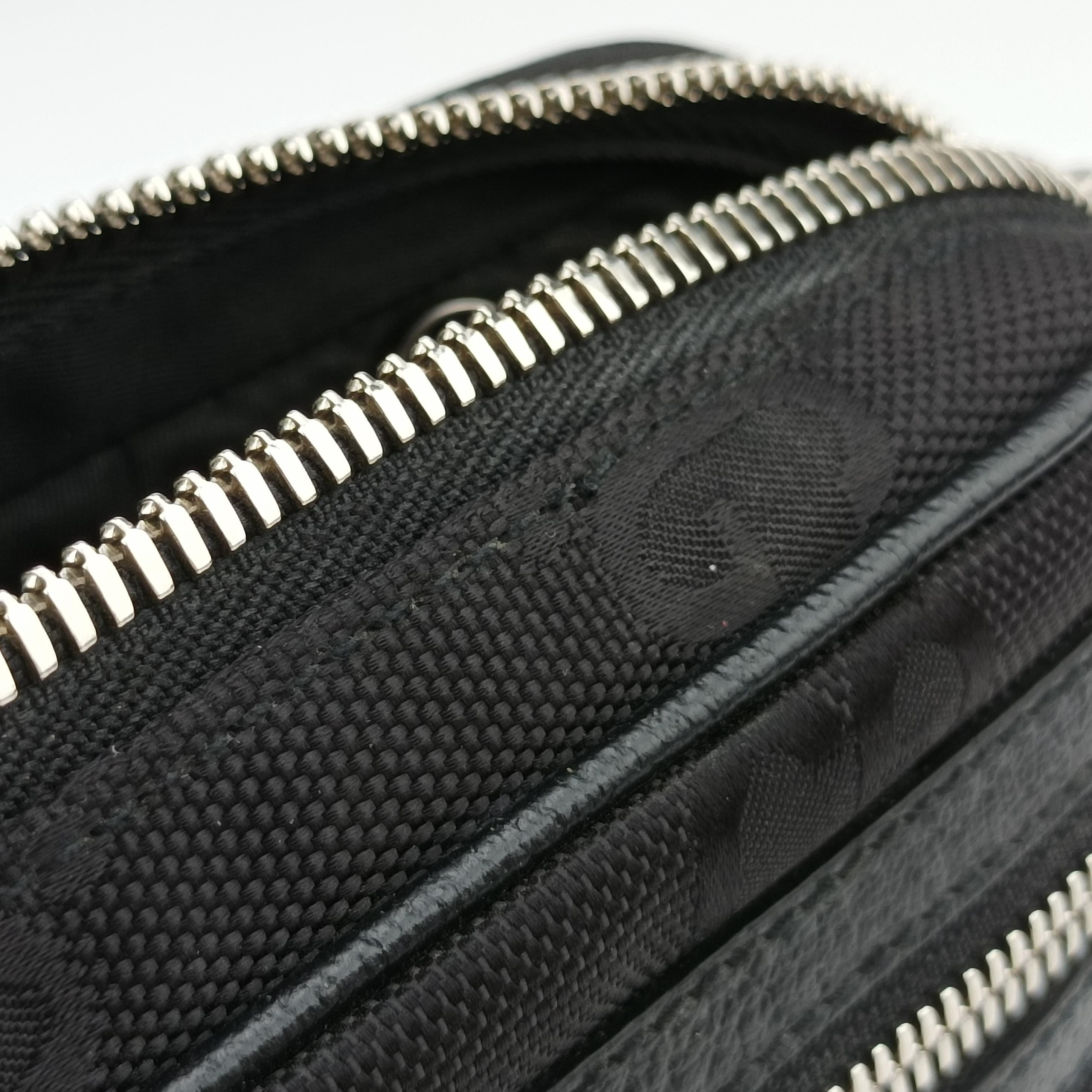 Gucci Off the Grid Belt Bag Black canvas x leather 631341 E040280156グッチ オフ ザ グリッド ベルトバッグ ブラック キャンバス×レザー 631341 E040280156