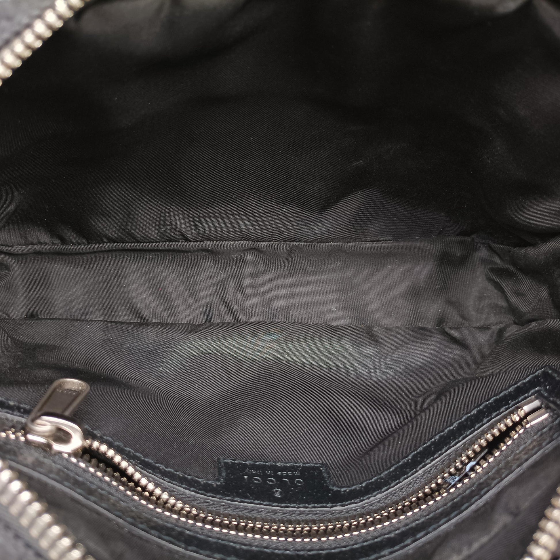 Gucci Off the Grid Belt Bag Black canvas x leather 631341 E040280156グッチ オフ ザ グリッド ベルトバッグ ブラック キャンバス×レザー 631341 E040280156