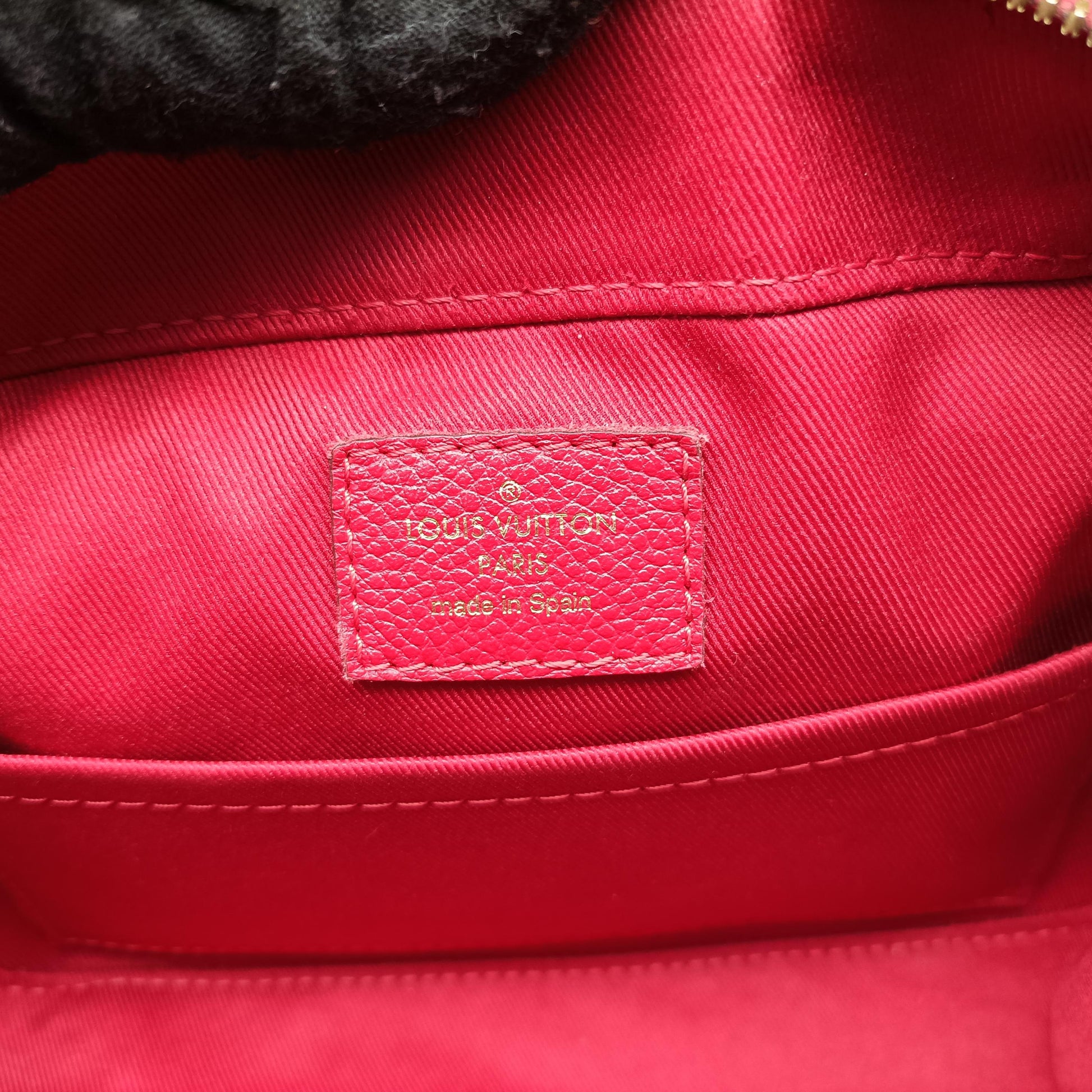 Monogram Empreinte Saintonge Red leather M44606 CA1149モノグラム アンプラント サントンジュ レッド レザー M44606 CA1149