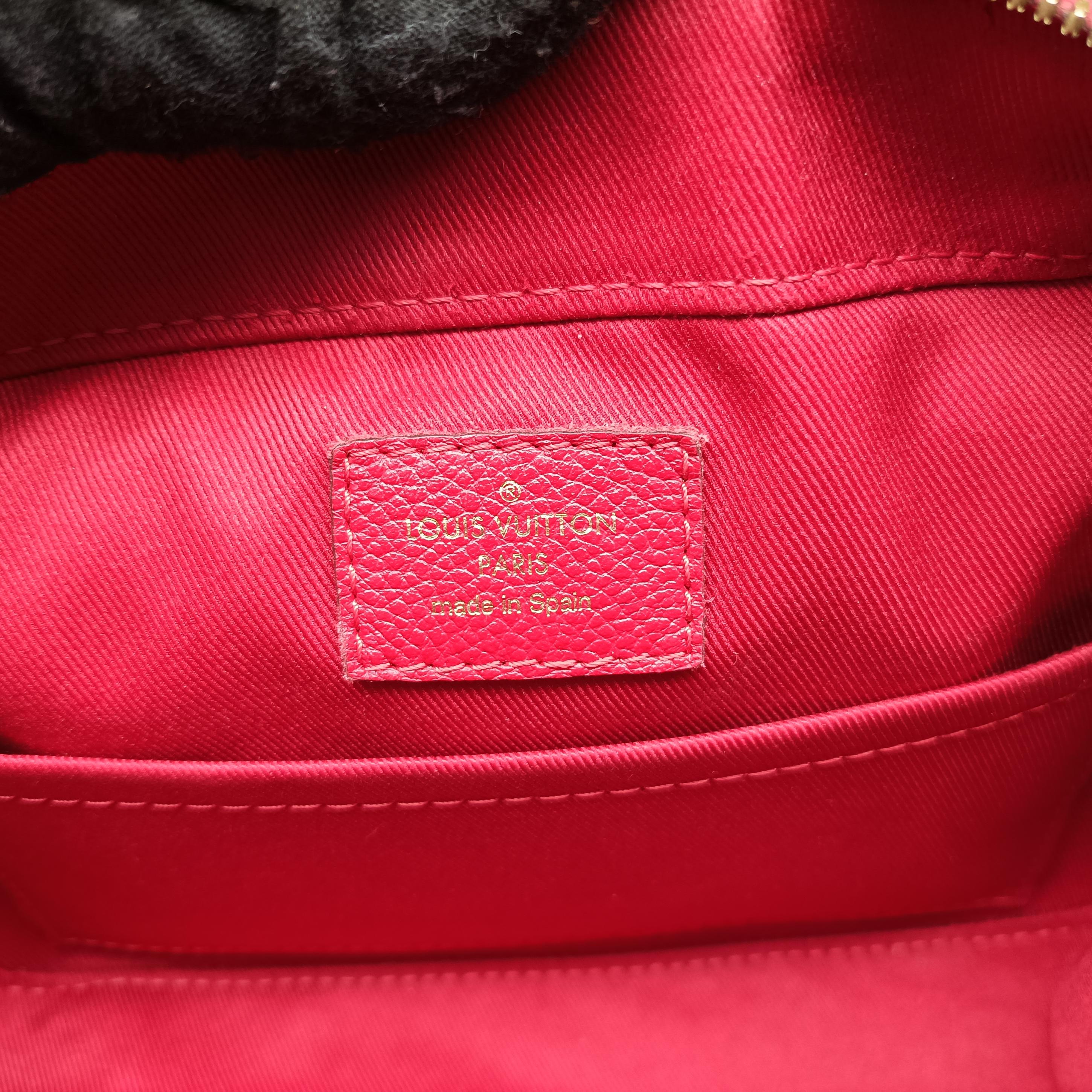 Monogram Empreinte Saintonge Red leather M44606 CA1149モノグラム アンプラント サントンジュ レッド レザー M44606 CA1149