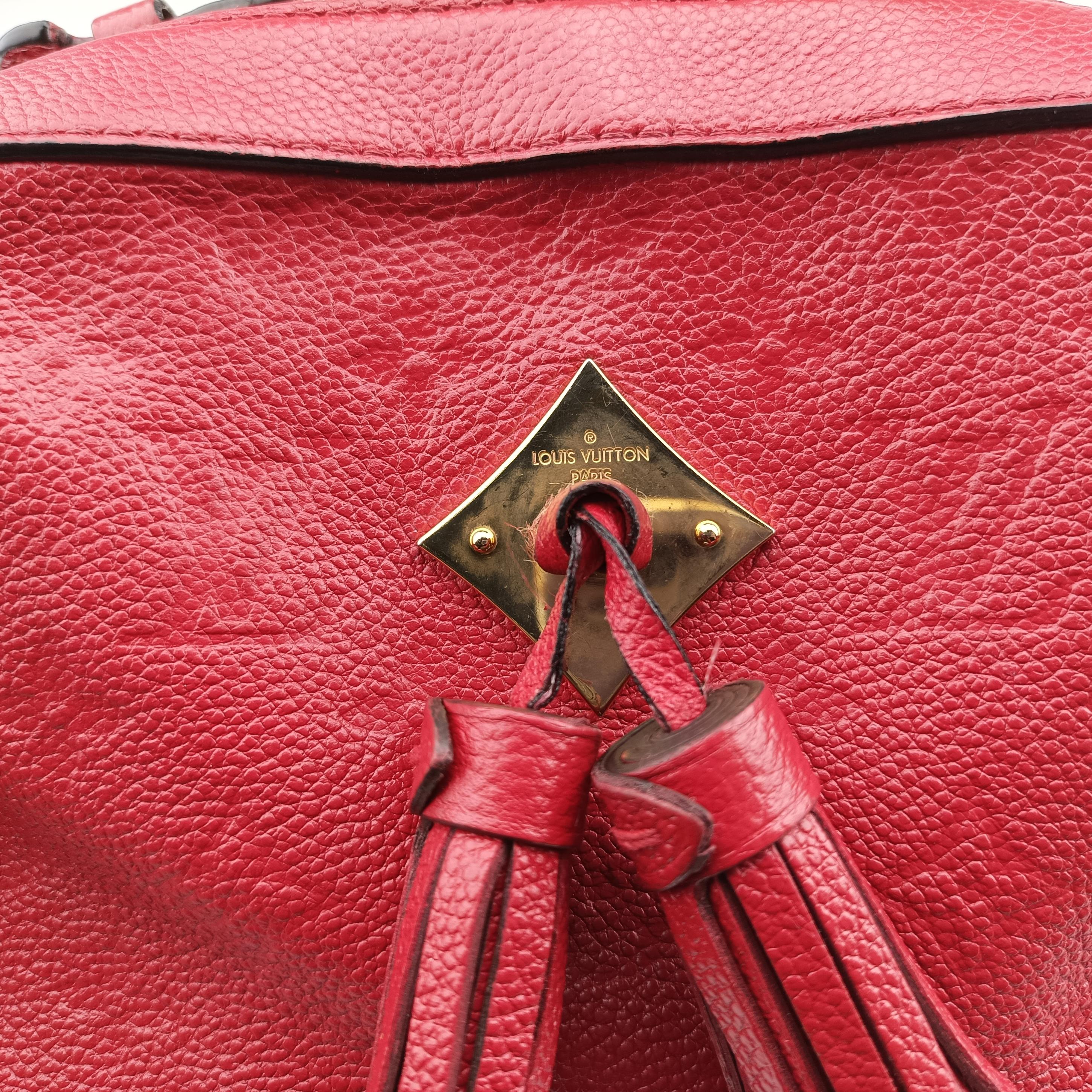 Monogram Empreinte Saintonge Red leather M44606 CA1149モノグラム アンプラント サントンジュ レッド レザー M44606 CA1149
