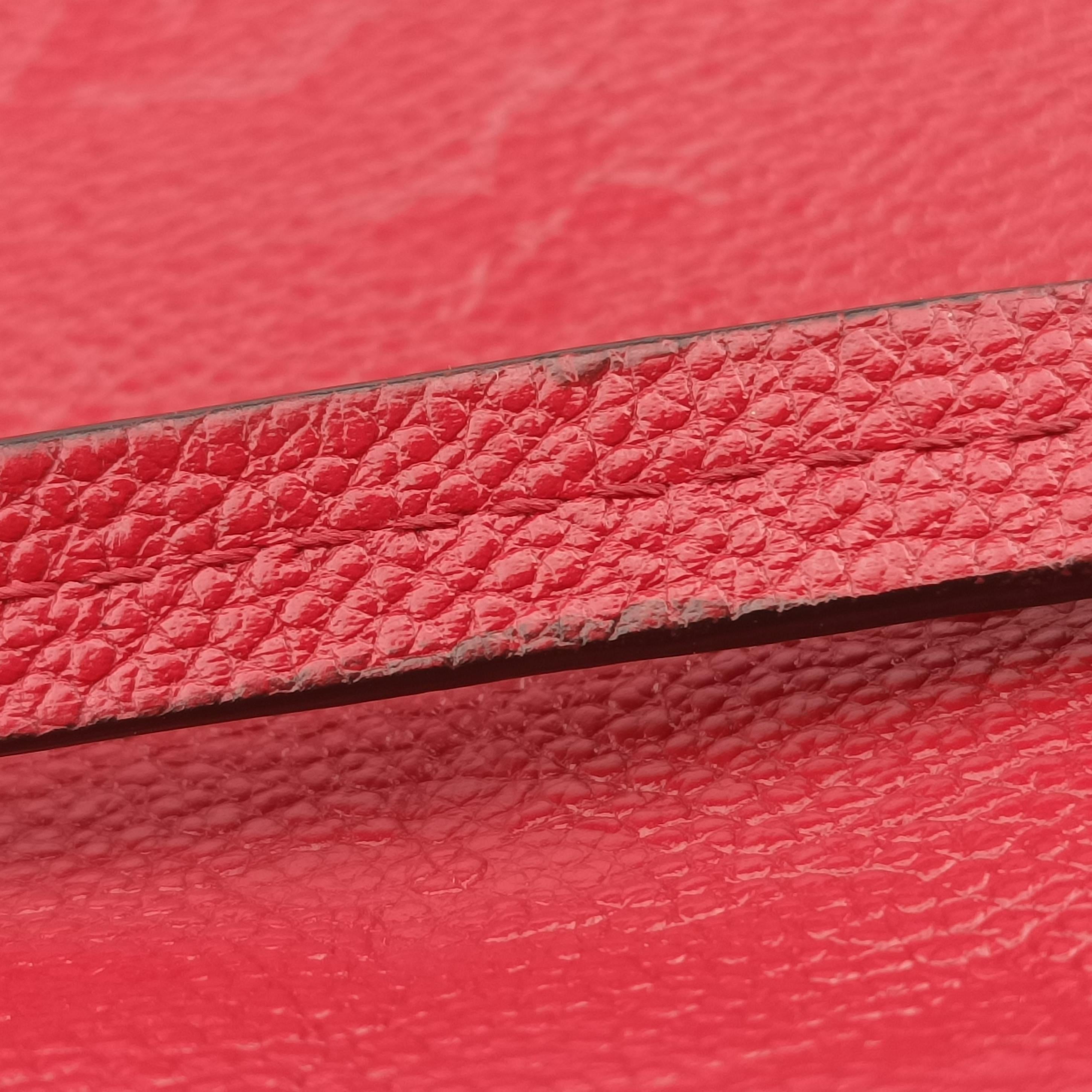 Monogram Empreinte Saintonge Red leather M44606 CA1149モノグラム アンプラント サントンジュ レッド レザー M44606 CA1149