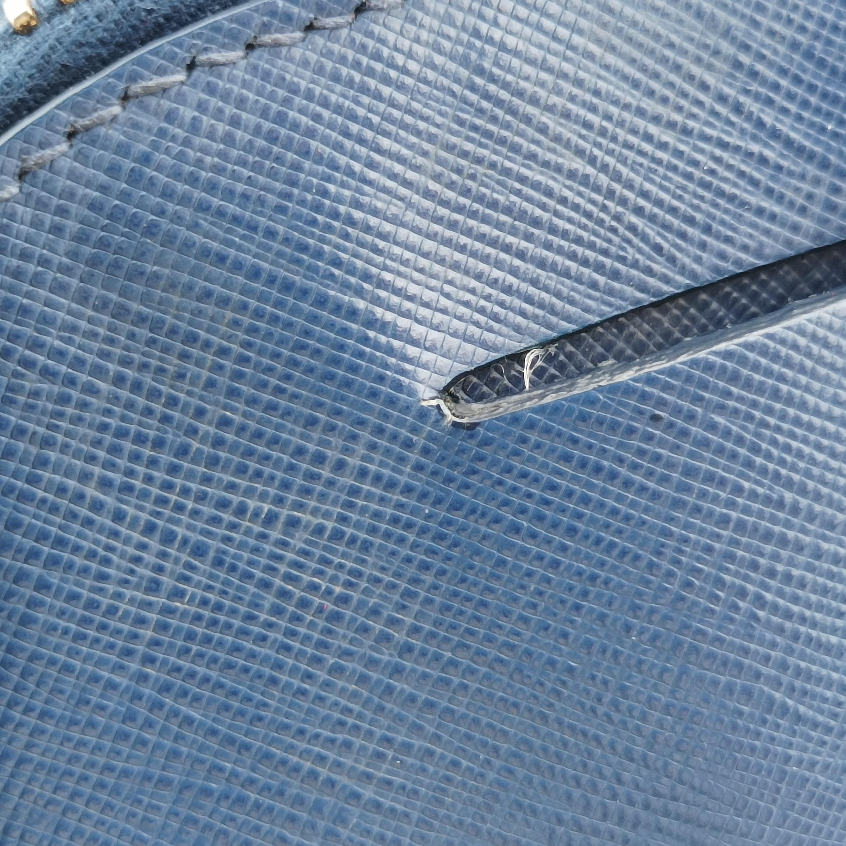 Promenade Blue SAFFIANO Leather BL0837 113 4プロムナード ブルー サフィアーノレザー BL0837 113 4