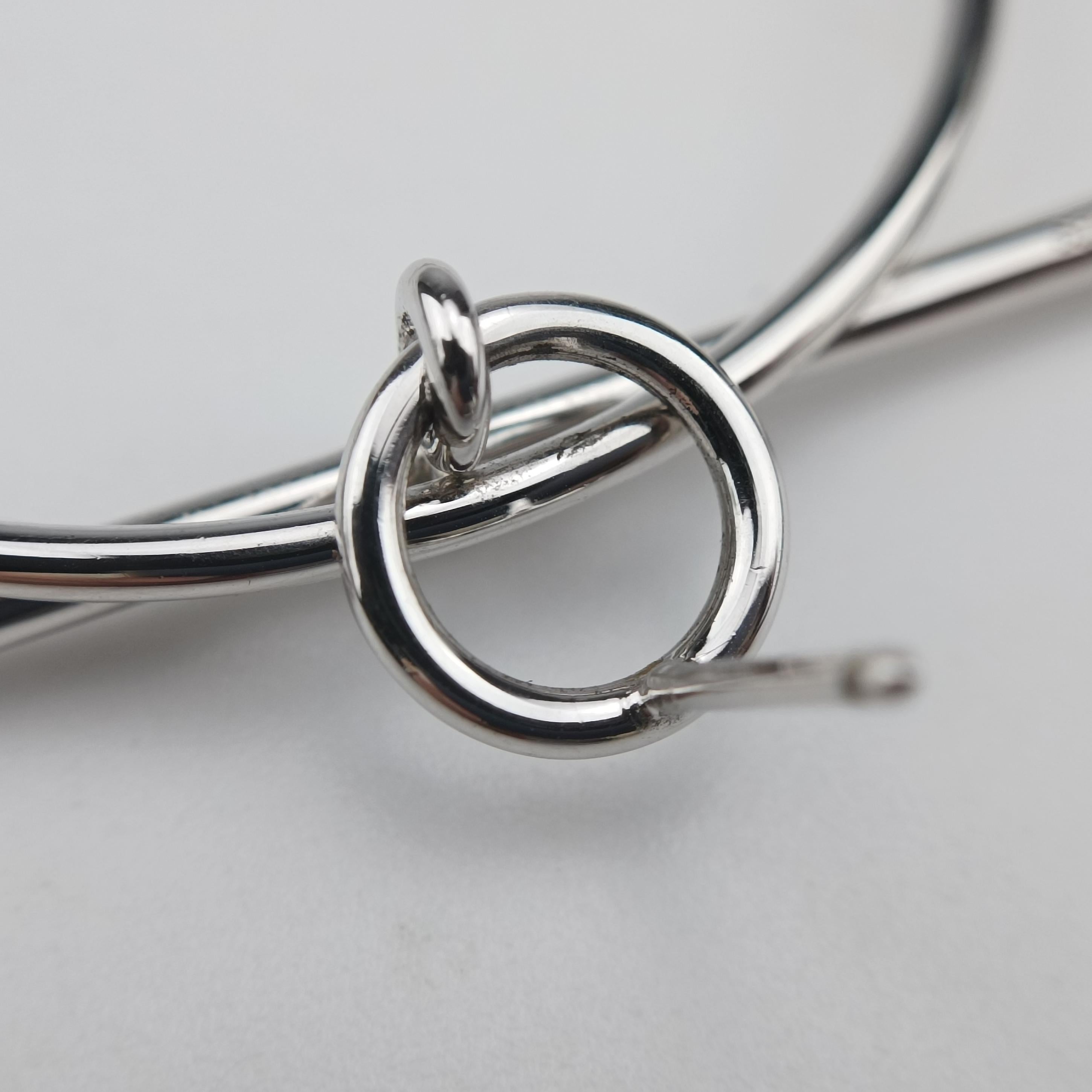 earrings MM loop Silver Ag925 17S006199ピアス MM ループ シルバー Ag925 17S006199