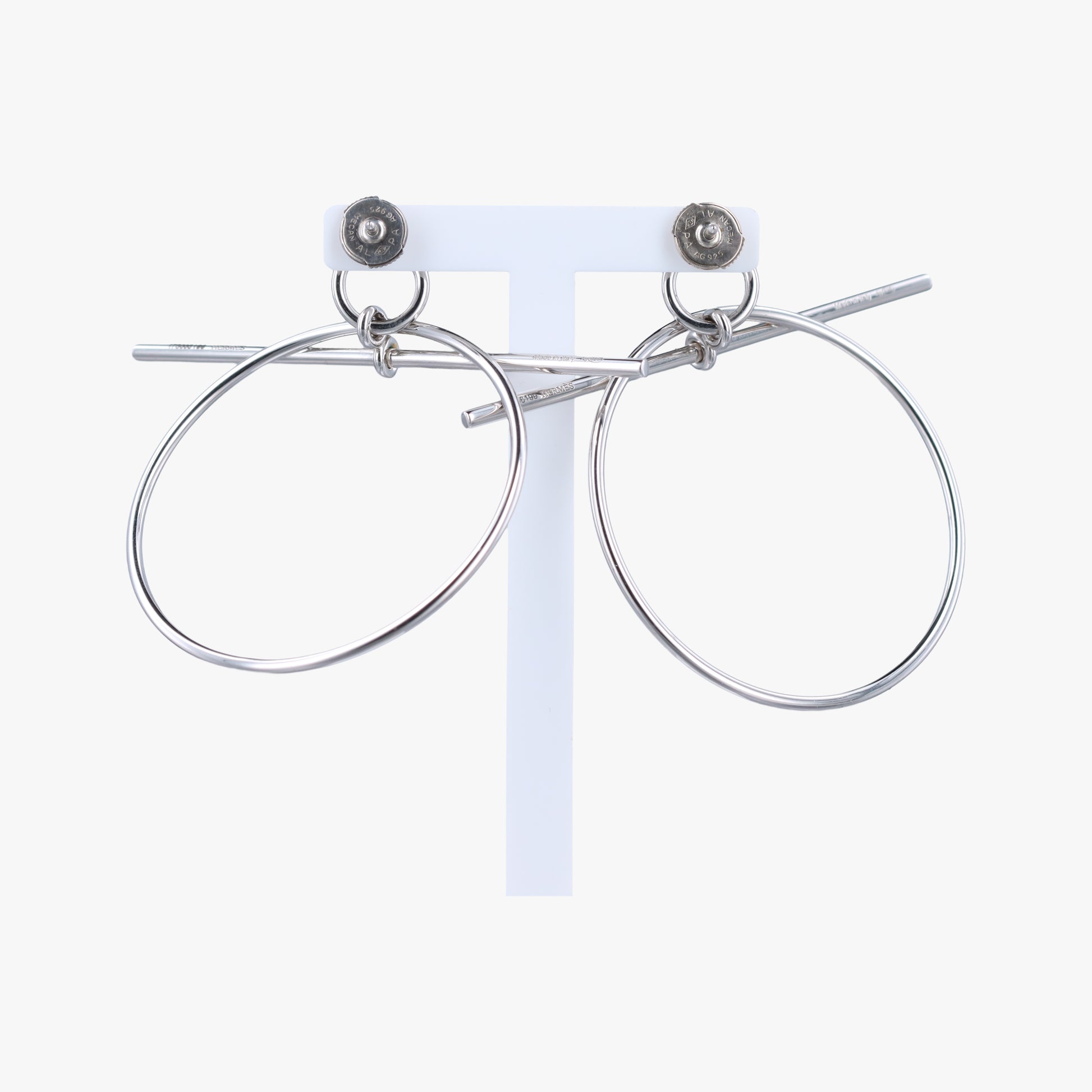 earrings MM loop Silver Ag925 17S006199ピアス MM ループ シルバー Ag925 17S006199