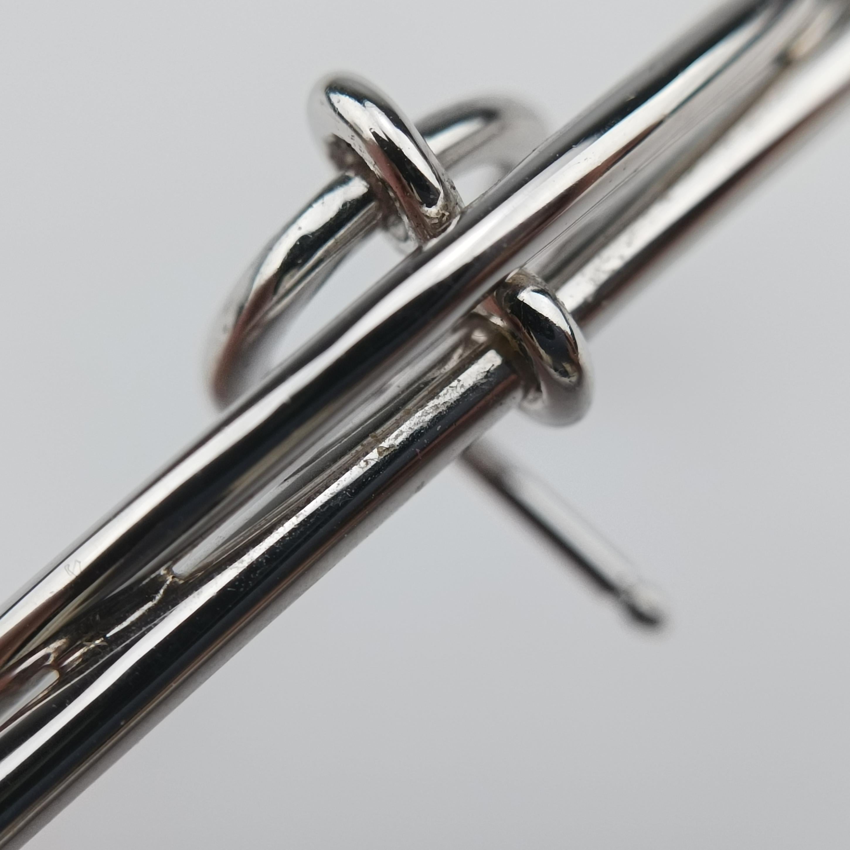 earrings MM loop Silver Ag925 17S006199ピアス MM ループ シルバー Ag925 17S006199