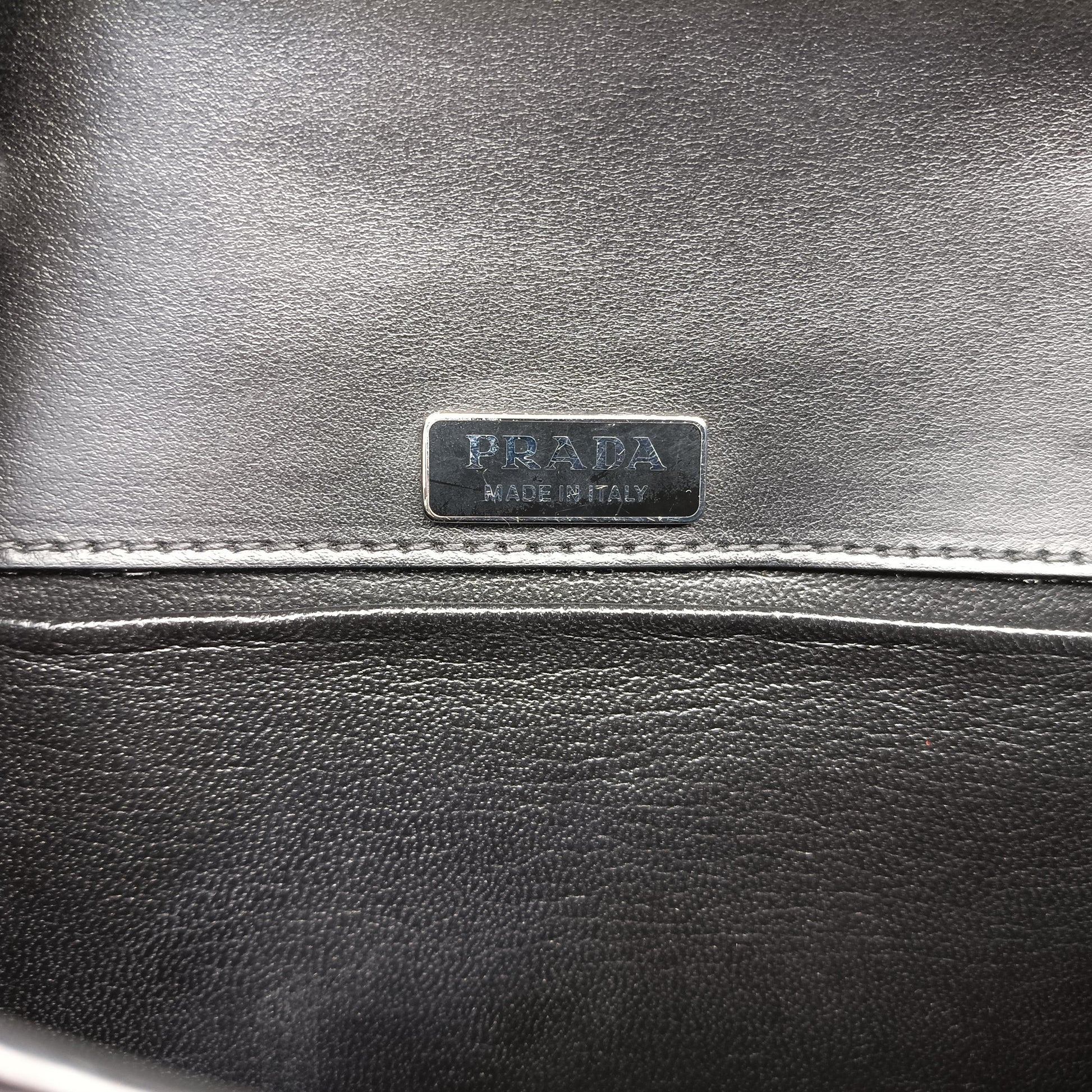 Cahier Black Leather 1BH018 25カイエ ブラック レザー 1BH018 25