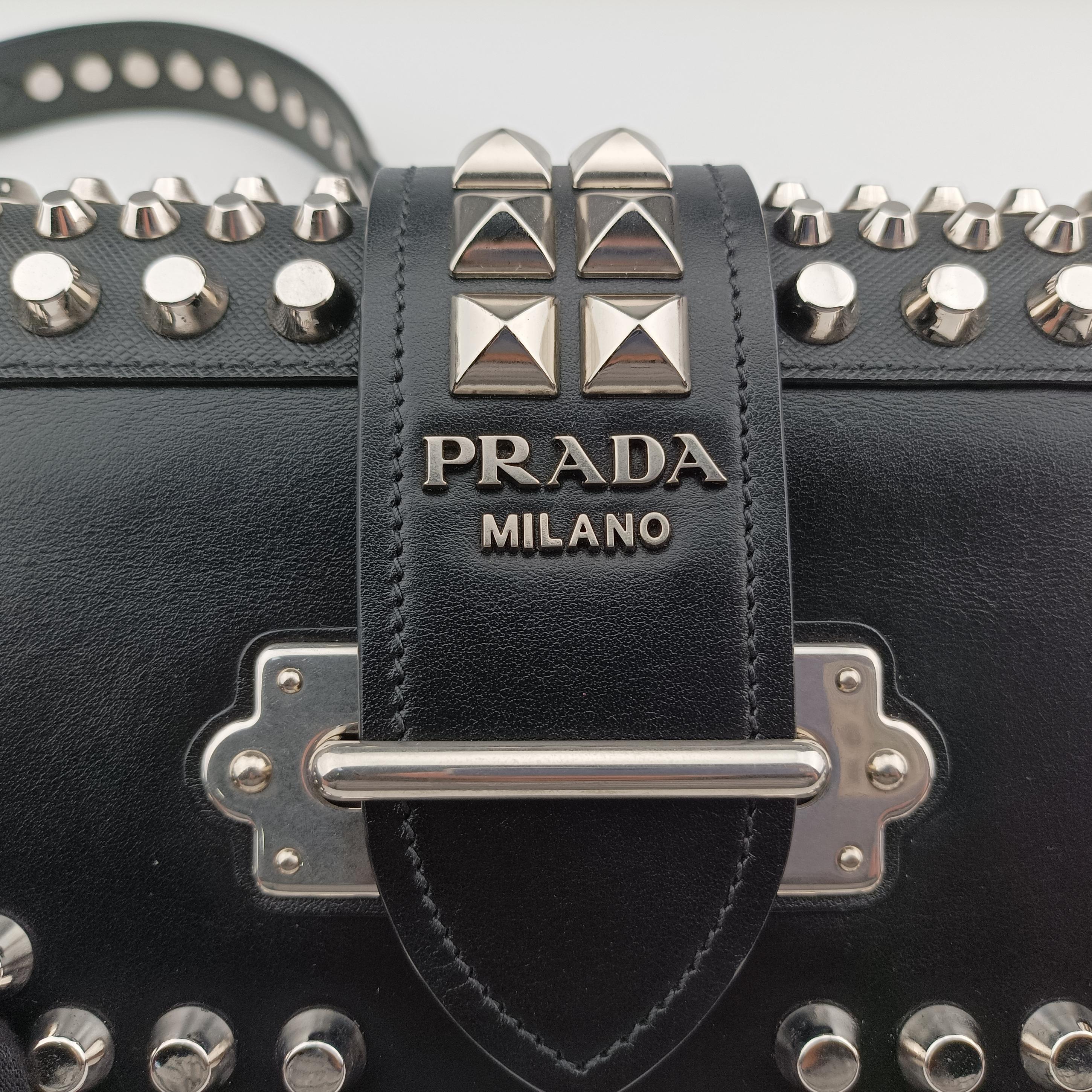 Cahier Black Leather 1BH018 25カイエ ブラック レザー 1BH018 25