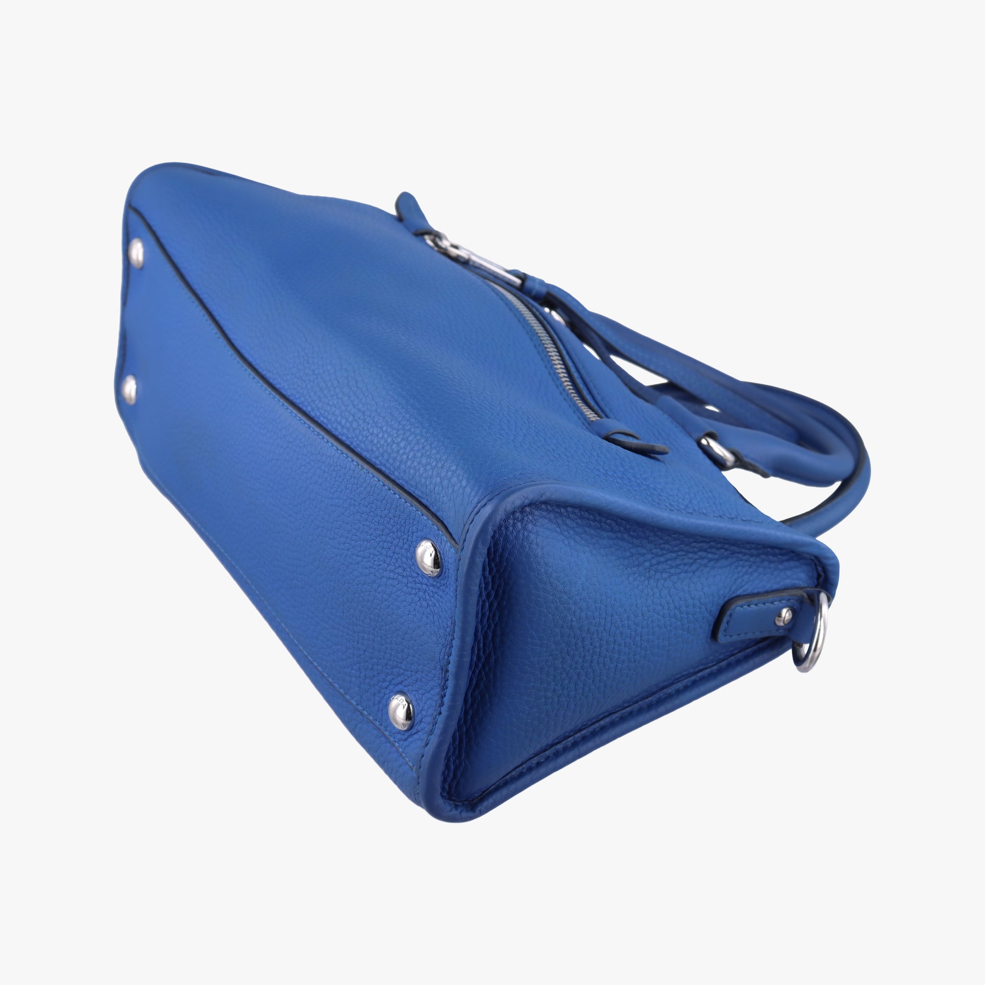 Bauletto Blue leather 1BB022 197/Bバウレット ブルー レザー 1BB022 197/B