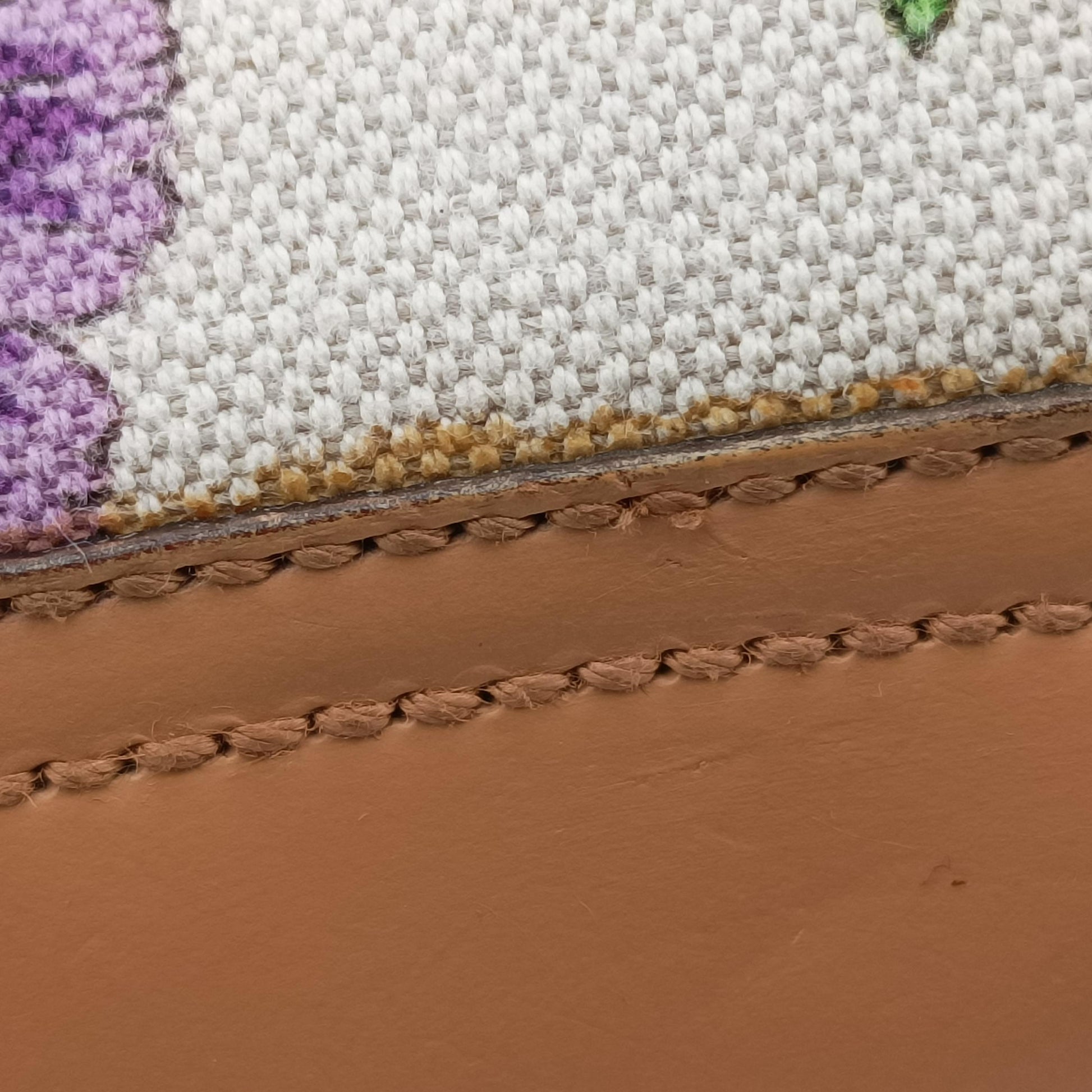 Bamboo Flora Multicolour canvas x leather 137368 バンブー フローラ マルチカラー キャンバス×レザー 137368 