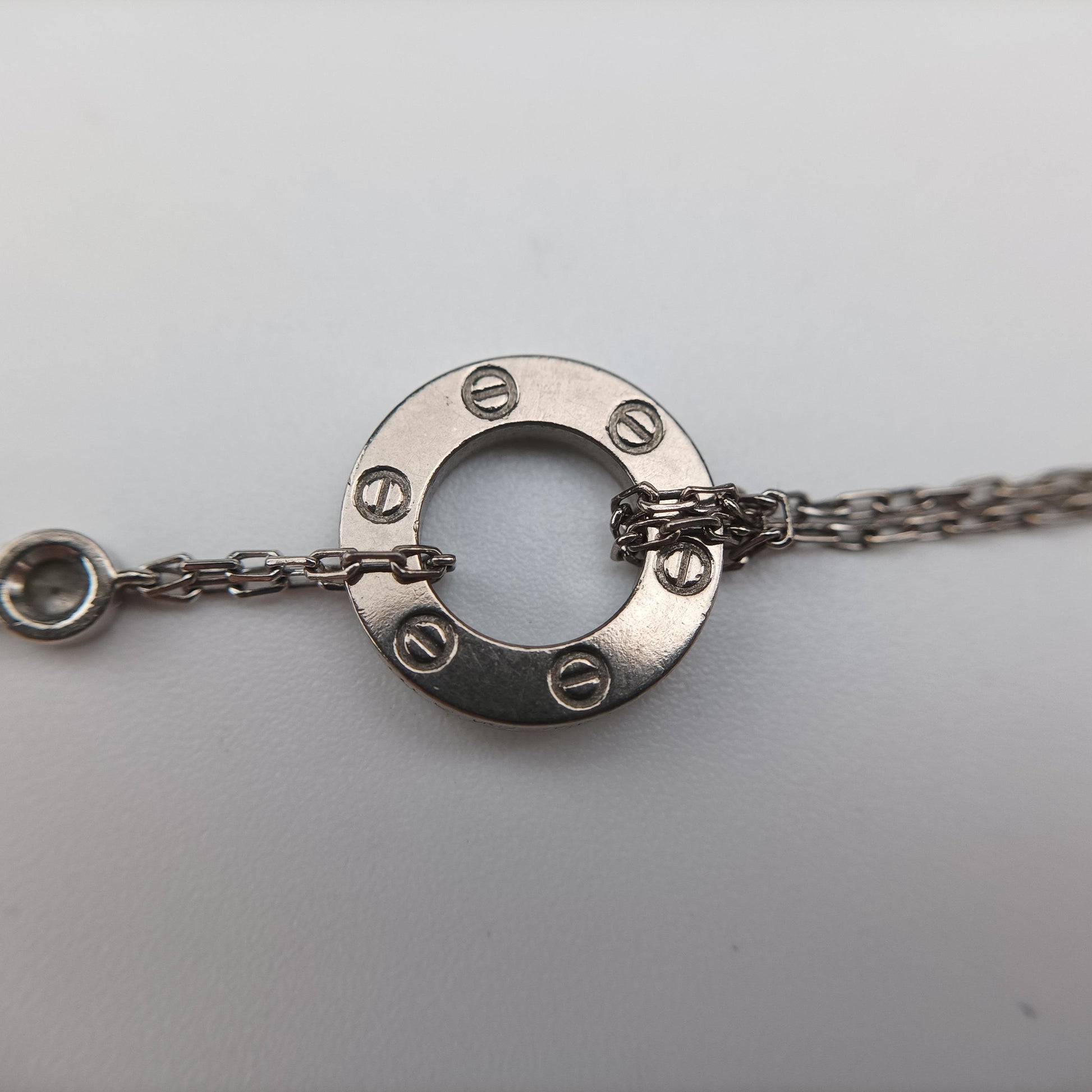 Love Circle DIAMONDS White AU750 B6038100 TM2217ラブサークル ダイヤモンド ホワイト AU750 B6038100 TM2217