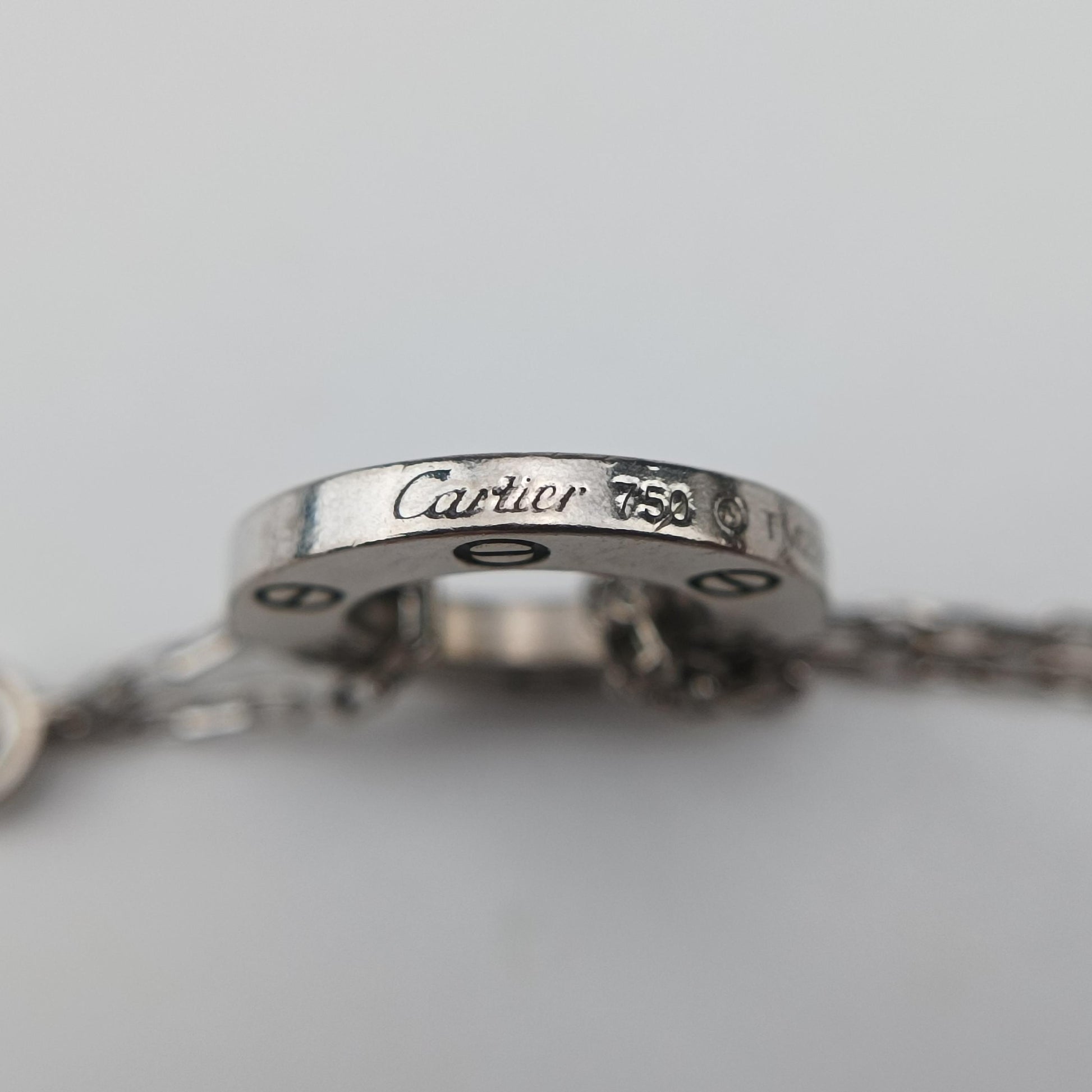 Love Circle DIAMONDS White AU750 B6038100 TM2217ラブサークル ダイヤモンド ホワイト AU750 B6038100 TM2217