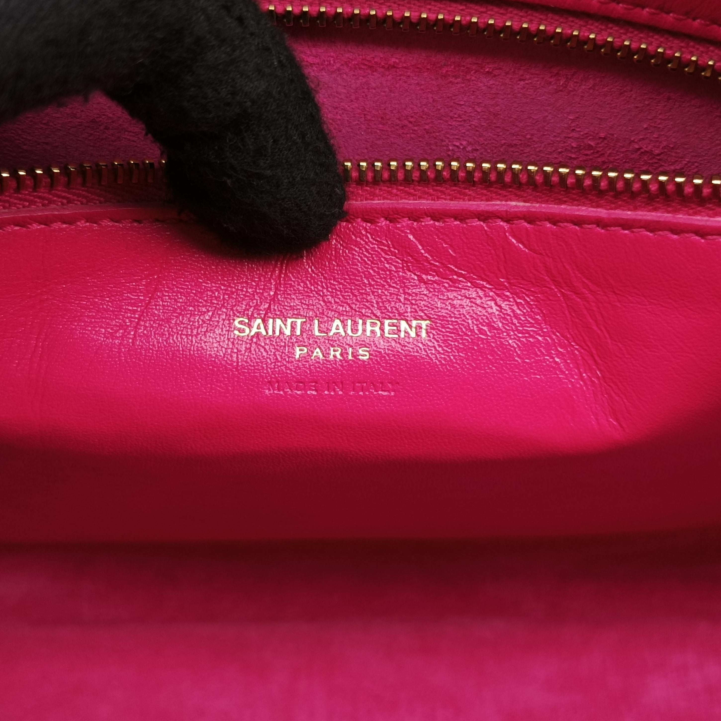 baby Cabas Rose leather 357395 CLD357395.1214ベイビーカバス ローズ レッド レザー 357395 CLD357395.1214