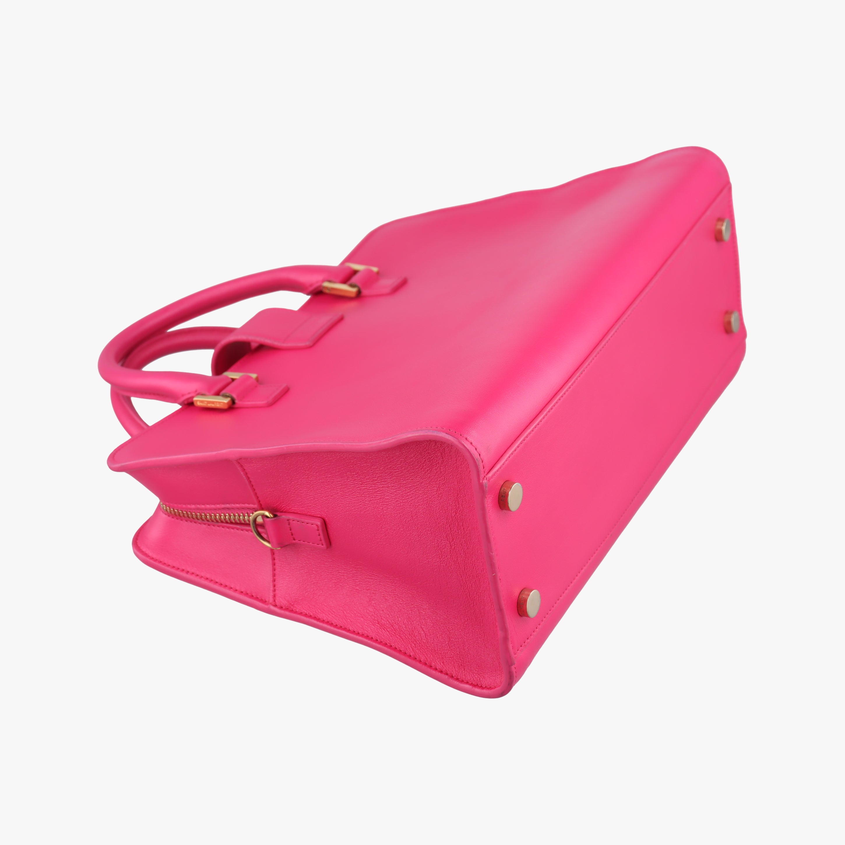 baby Cabas Rose leather 357395 CLD357395.1214ベイビーカバス ローズ レッド レザー 357395 CLD357395.1214