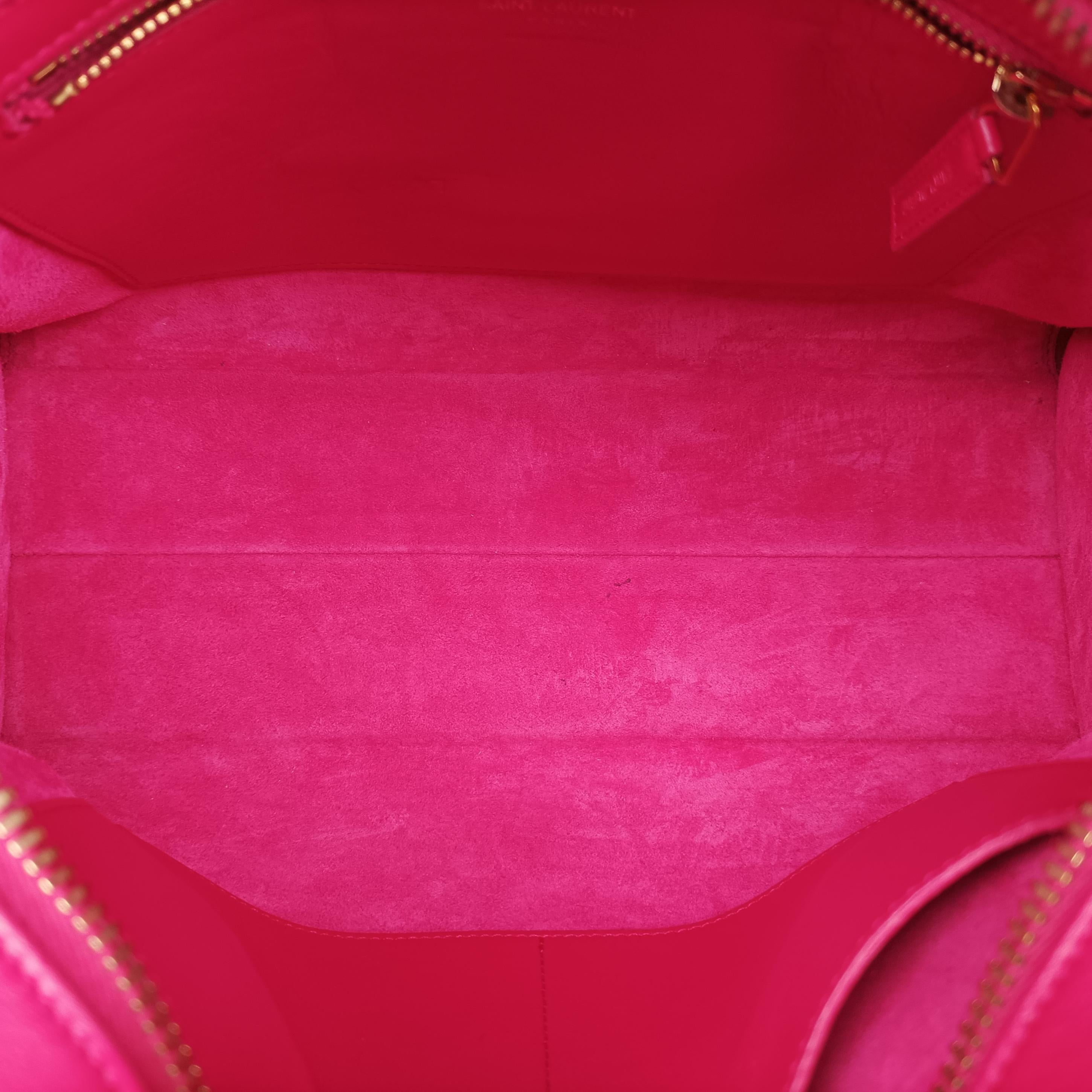 baby Cabas Rose leather 357395 CLD357395.1214ベイビーカバス ローズ レッド レザー 357395 CLD357395.1214