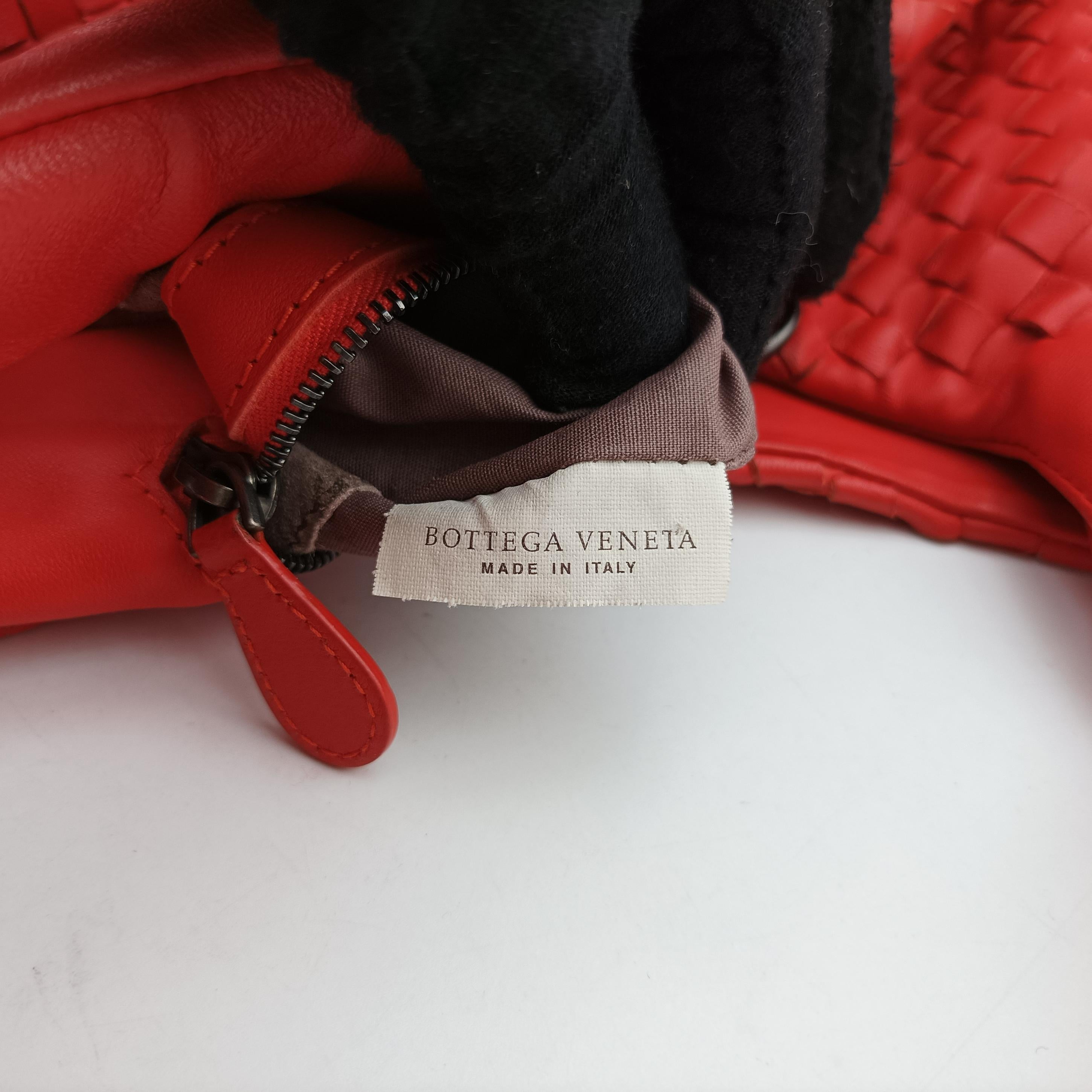 CAMPANA Intrecciato Red lambskin 125787 V0016 6576 EPEV 2011 510 Bカンパーナ イントレチャート レッド ラムスキン 125787 V0016 6576 EPEV 2011 510 B