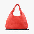 CAMPANA Intrecciato Red lambskin 125787 V0016 6576 EPEV 2011 510 Bカンパーナ イントレチャート レッド ラムスキン 125787 V0016 6576 EPEV 2011 510 B