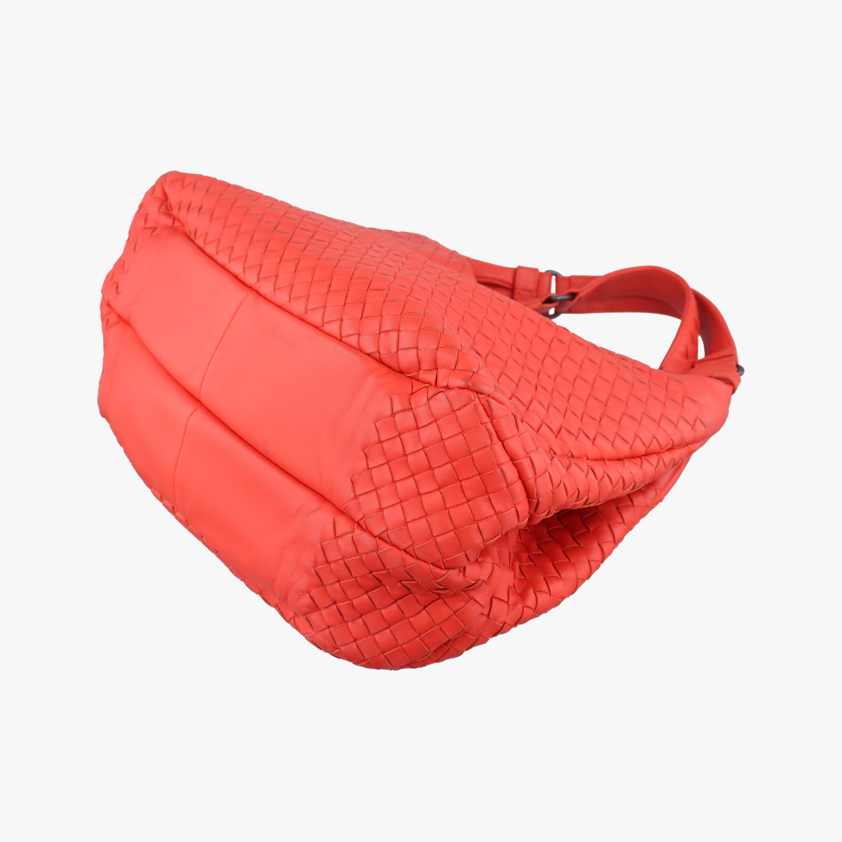 CAMPANA Intrecciato Red lambskin 125787 V0016 6576 EPEV 2011 510 Bカンパーナ イントレチャート レッド ラムスキン 125787 V0016 6576 EPEV 2011 510 B