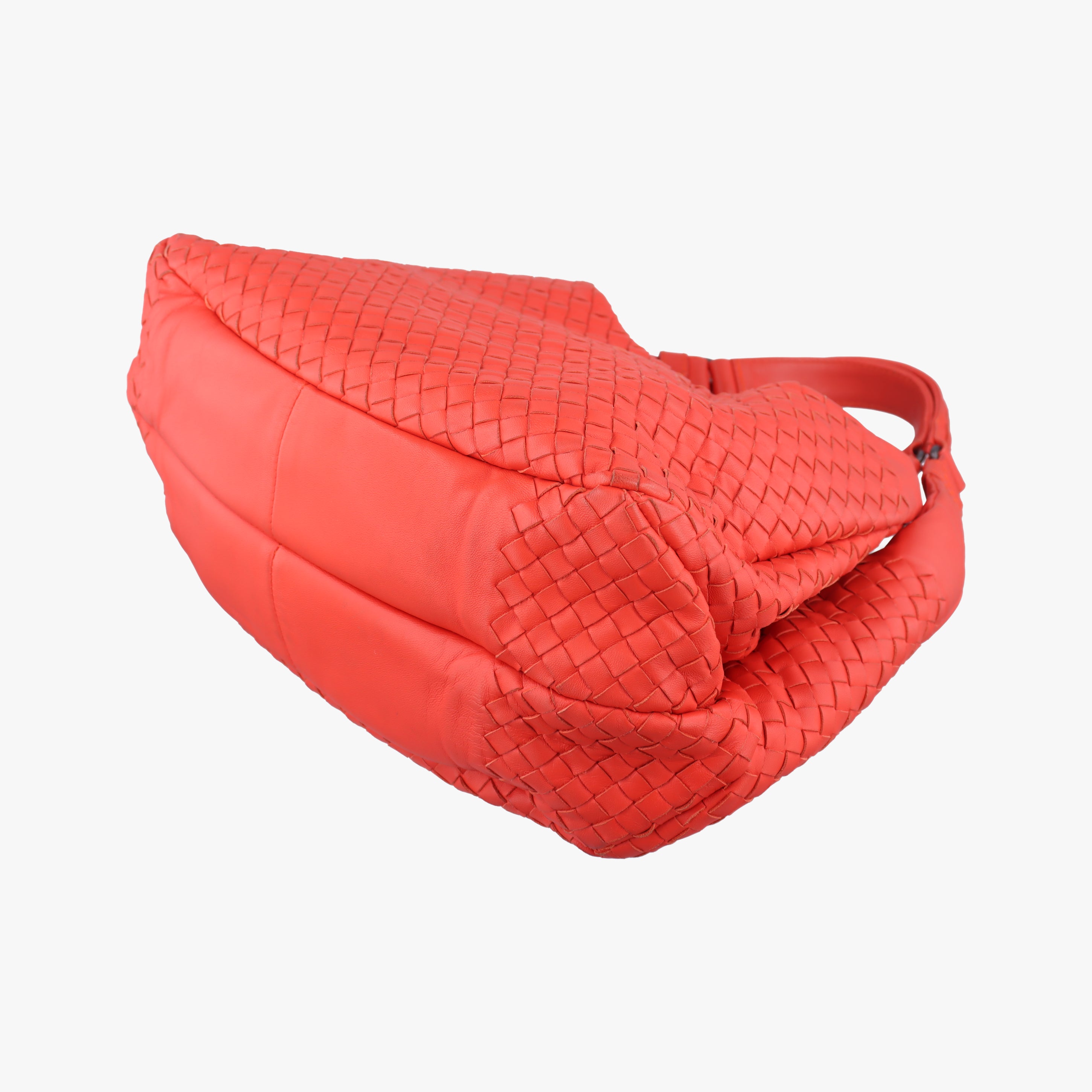 CAMPANA Intrecciato Red lambskin 125787 V0016 6576 EPEV 2011 510 Bカンパーナ イントレチャート レッド ラムスキン 125787 V0016 6576 EPEV 2011 510 B