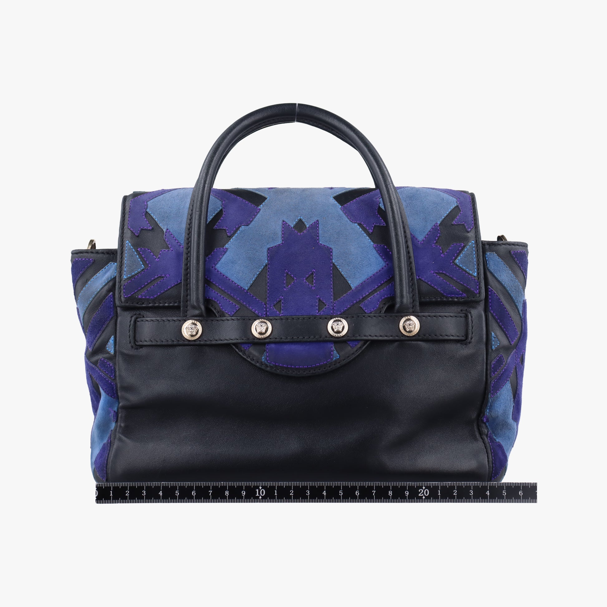 Patchwork medusa blue×Multicolour suede CLG 193 215 055 071パッチワークメデューサ ブルー×マルチカラー スエード CLG 193 215 055 071