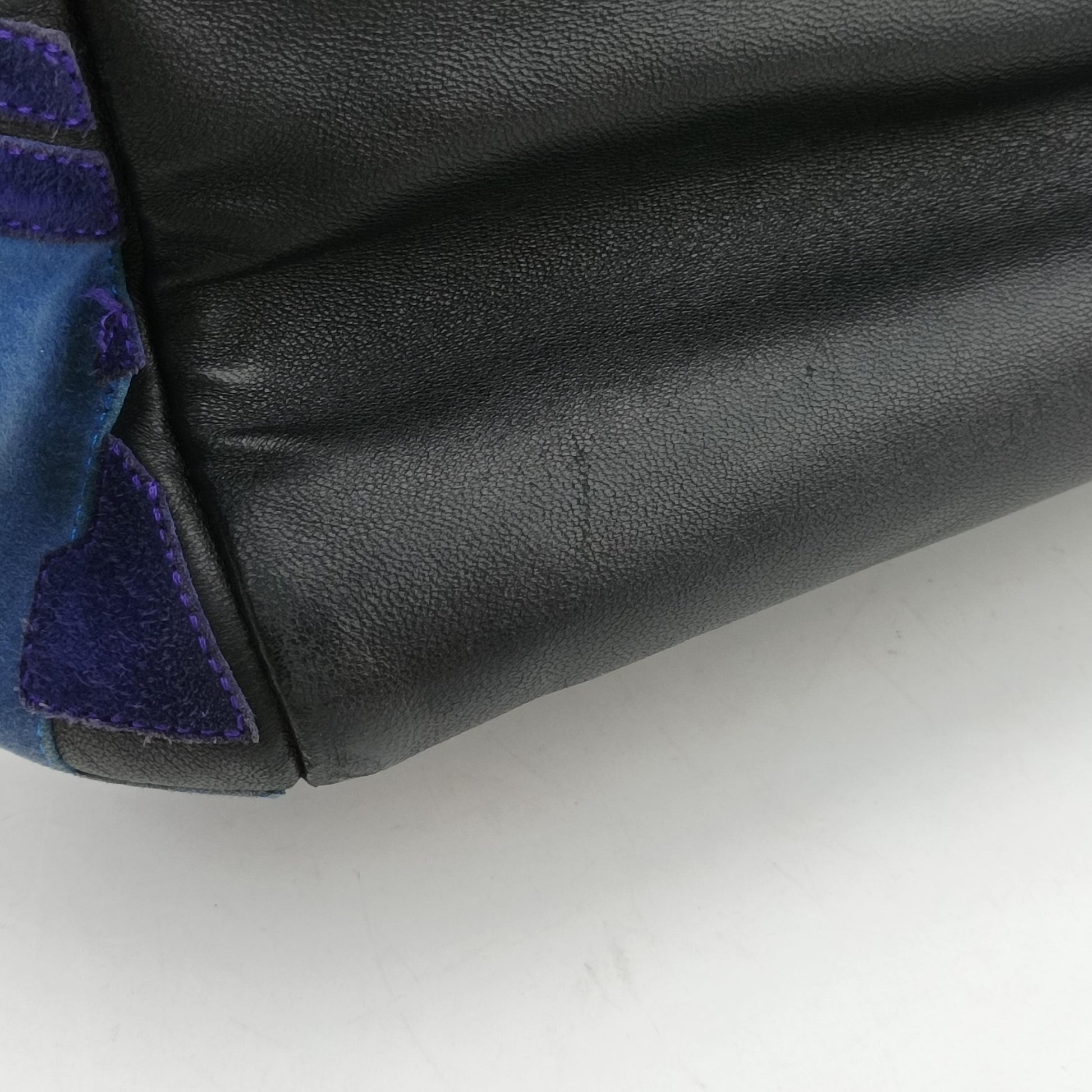 Patchwork medusa blue×Multicolour suede CLG 193 215 055 071パッチワークメデューサ ブルー×マルチカラー スエード CLG 193 215 055 071