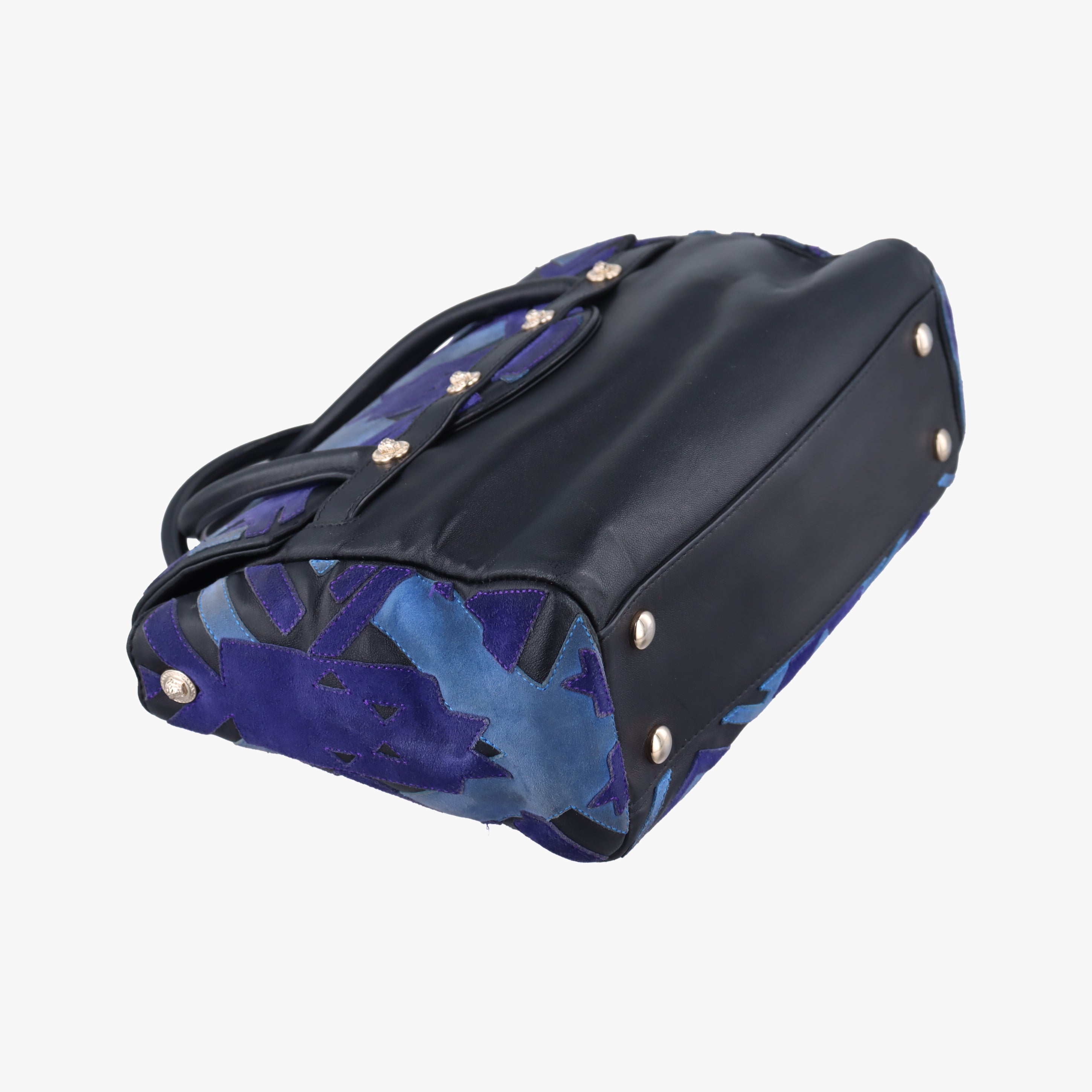 Patchwork medusa blue×Multicolour suede CLG 193 215 055 071パッチワークメデューサ ブルー×マルチカラー スエード CLG 193 215 055 071