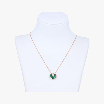 Amulette de Cartier Rose golden×Green AU750 B7224550 FWB139アミュレット ドゥ カルティエ ローズゴールド×グリーン AU750 B7224550 FWB139