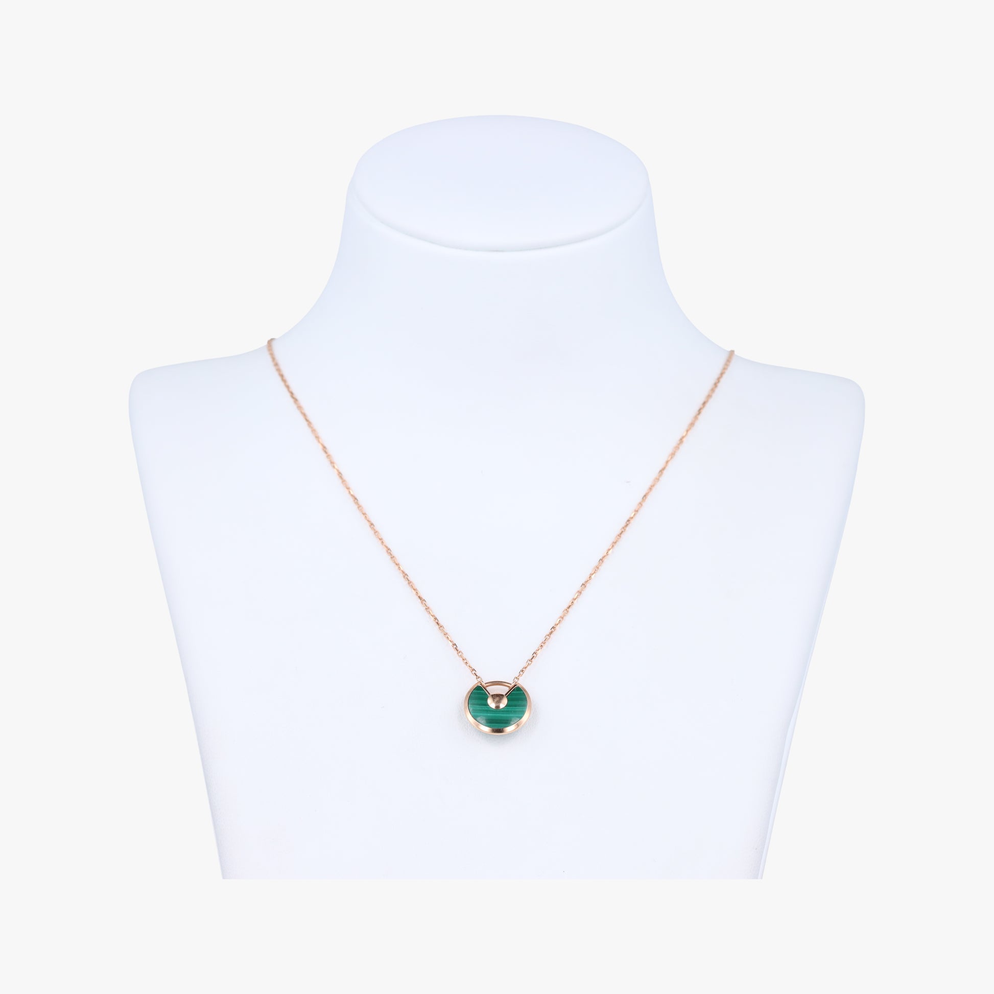 Amulette de Cartier Rose golden×Green AU750 B7224550 FWB139アミュレット ドゥ カルティエ ローズゴールド×グリーン AU750 B7224550 FWB139