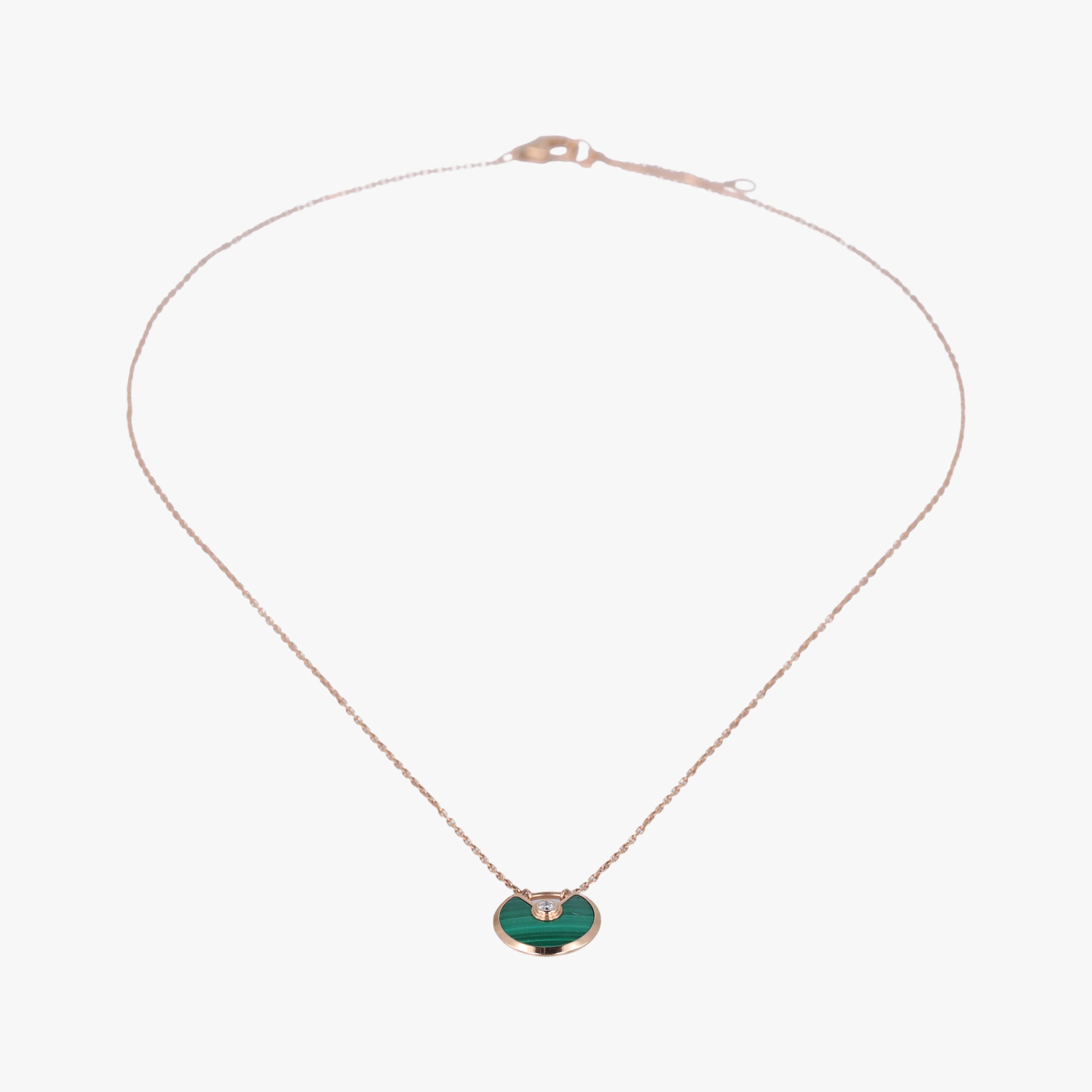 Amulette de Cartier Rose golden×Green AU750 B7224550 FWB139アミュレット ドゥ カルティエ ローズゴールド×グリーン AU750 B7224550 FWB139