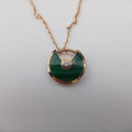 Amulette de Cartier Rose golden×Green AU750 B7224550 FWB139アミュレット ドゥ カルティエ ローズゴールド×グリーン AU750 B7224550 FWB139
