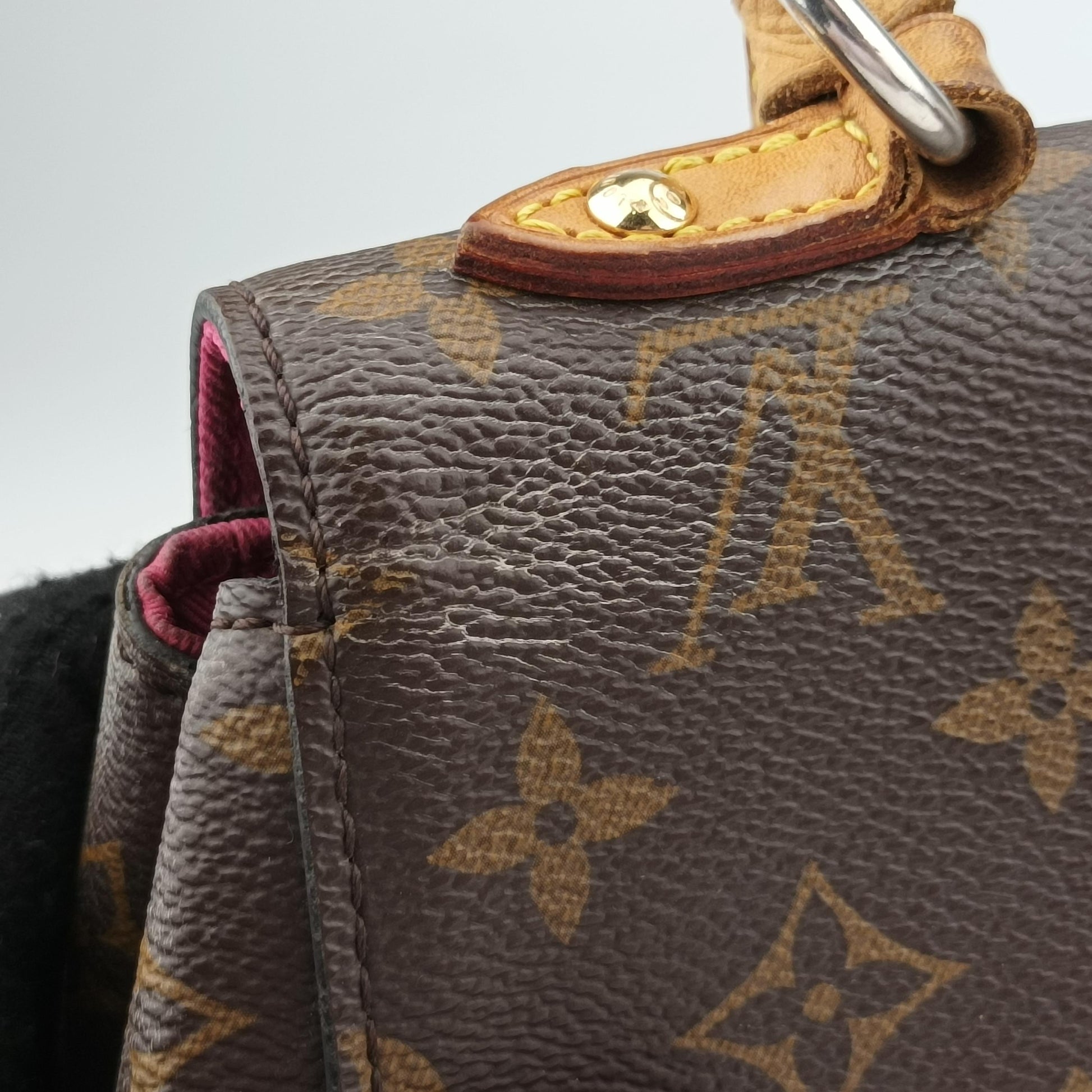 CLUNY BB Brown×FUCHSIA Monogram Canvas M42738 CA0187 IC ChipクリュニーBB モノグラム/ブラウン系×フューシャ モノグラムキャンバス M42738 CA0187 ICチップ