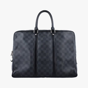 Porte Documents Voyage Noir Damier Graphite N41125 BA4171ポルト ドキュマン ヴォワヤージュ ノワール ダミエグラフィット N41125 BA4171