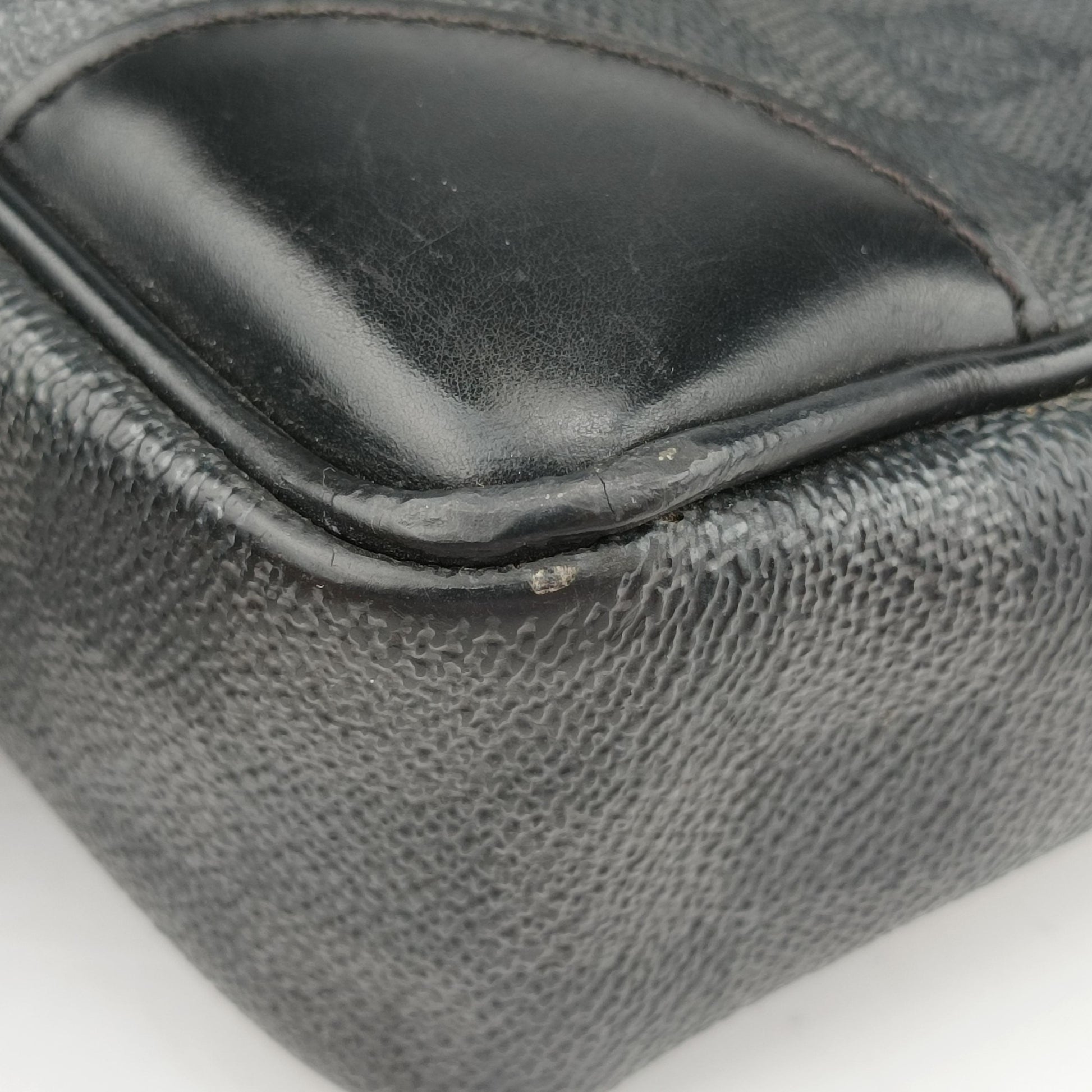 Porte Documents Voyage Noir Damier Graphite N41125 BA4171ポルト ドキュマン ヴォワヤージュ ノワール ダミエグラフィット N41125 BA4171