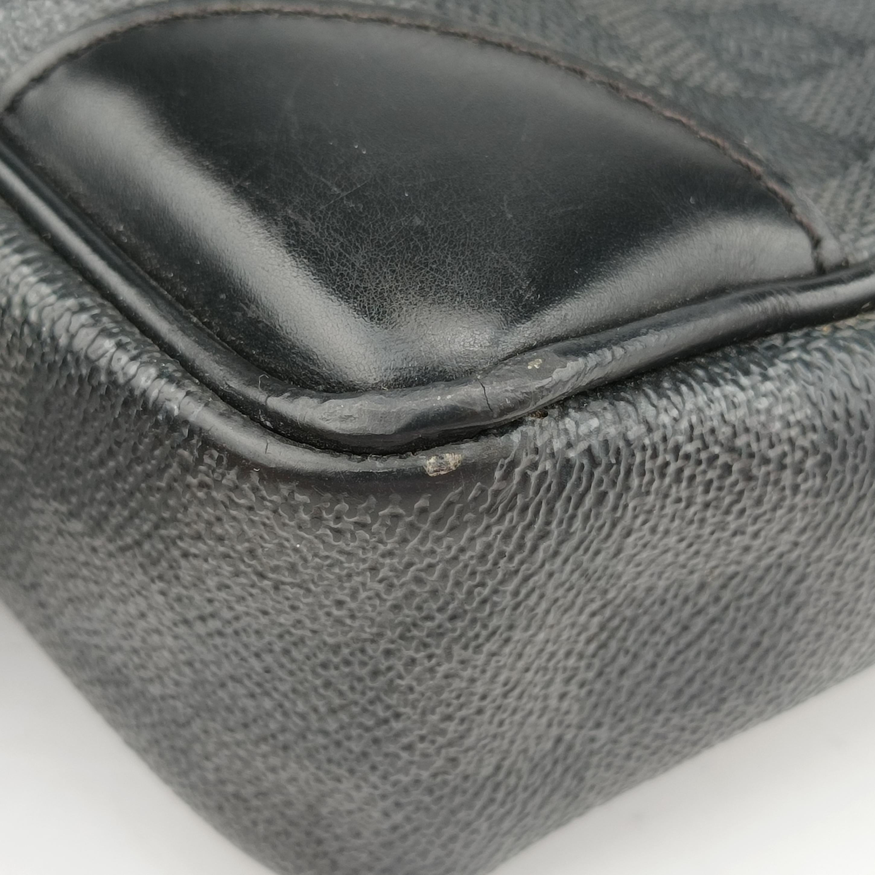 Porte Documents Voyage Noir Damier Graphite N41125 BA4171ポルト ドキュマン ヴォワヤージュ ノワール ダミエグラフィット N41125 BA4171