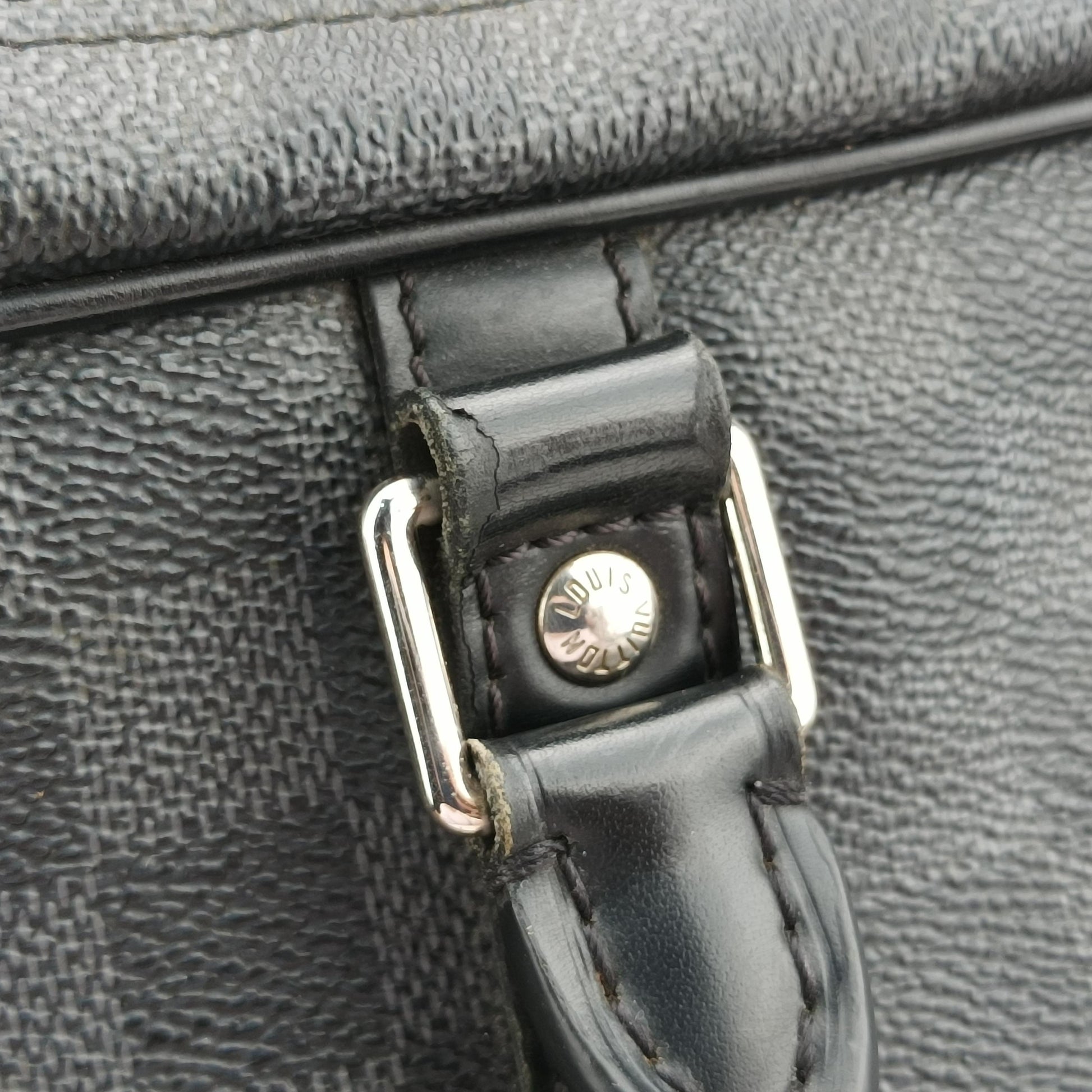 Porte Documents Voyage Noir Damier Graphite N41125 BA4171ポルト ドキュマン ヴォワヤージュ ノワール ダミエグラフィット N41125 BA4171